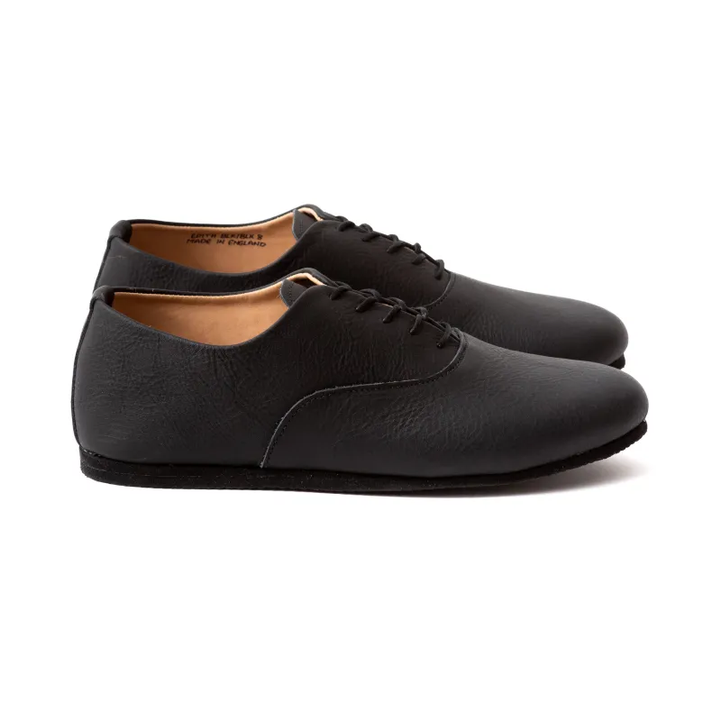 Talbot Oxford Shoe - Black Calf sold by Crown Northampton