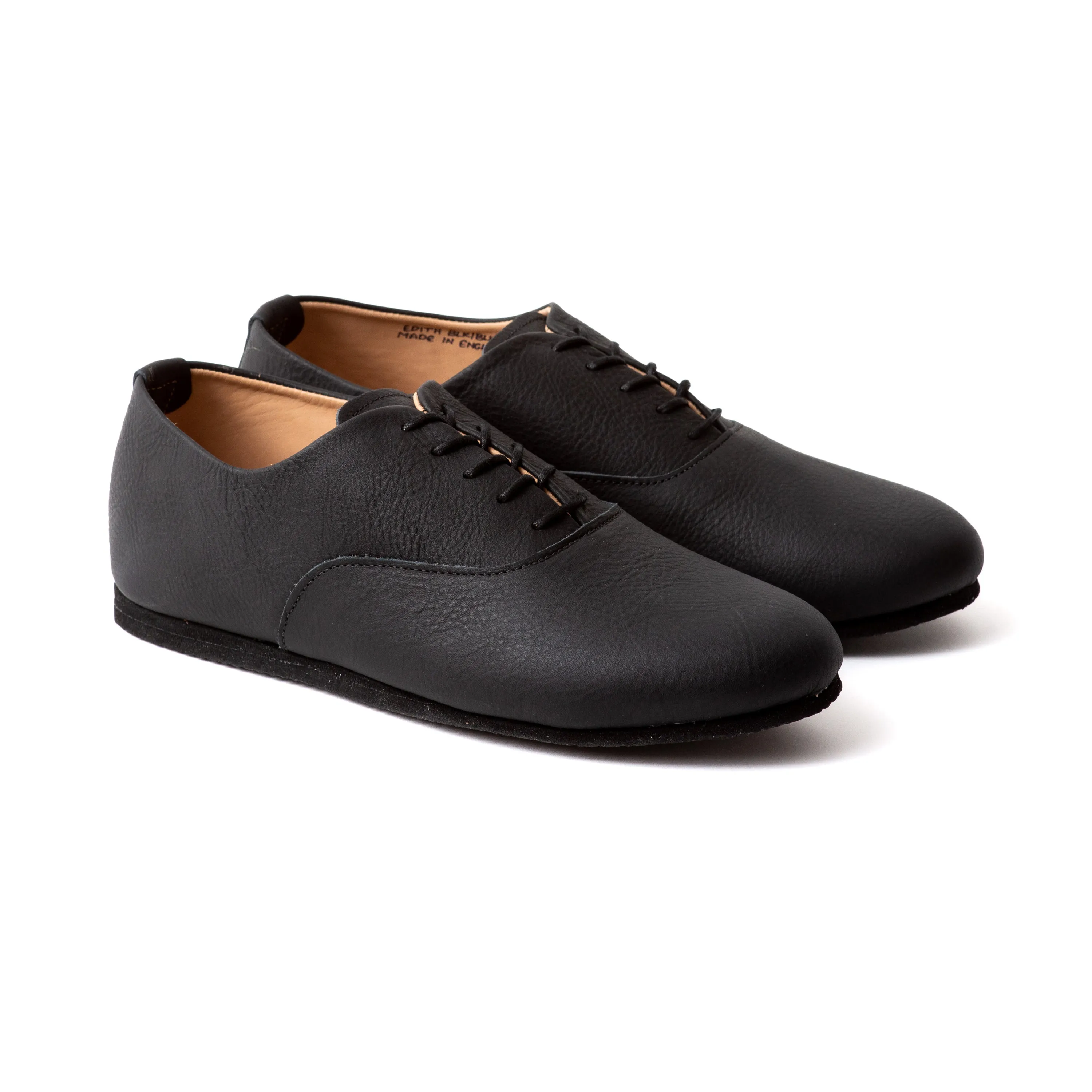 Talbot Oxford Shoe - Black Calf sold by Crown Northampton product image thumbnail 4