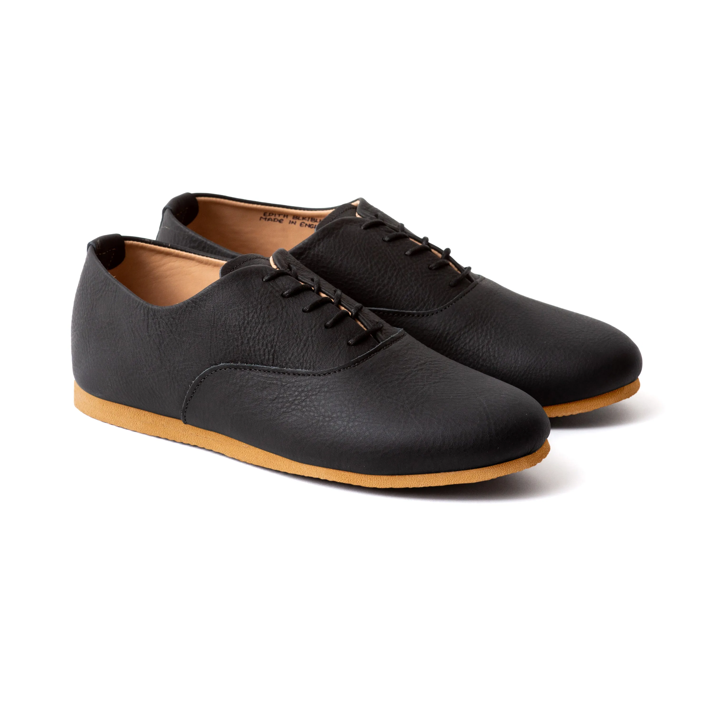 Talbot Oxford Shoe - Black Calf sold by Crown Northampton product image thumbnail 5