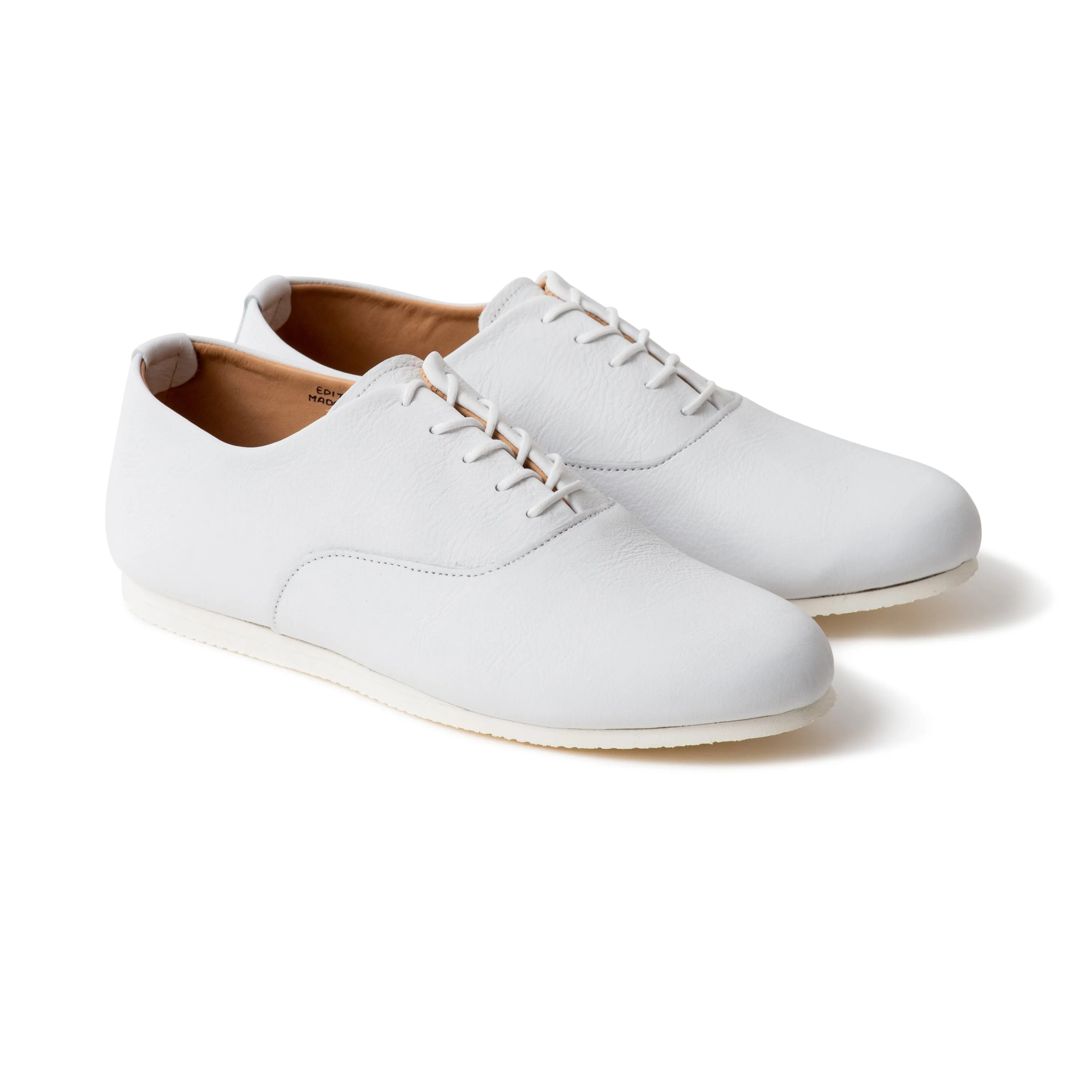 Talbot Oxford Shoe - White Calf sold by Crown Northampton product image thumbnail 4