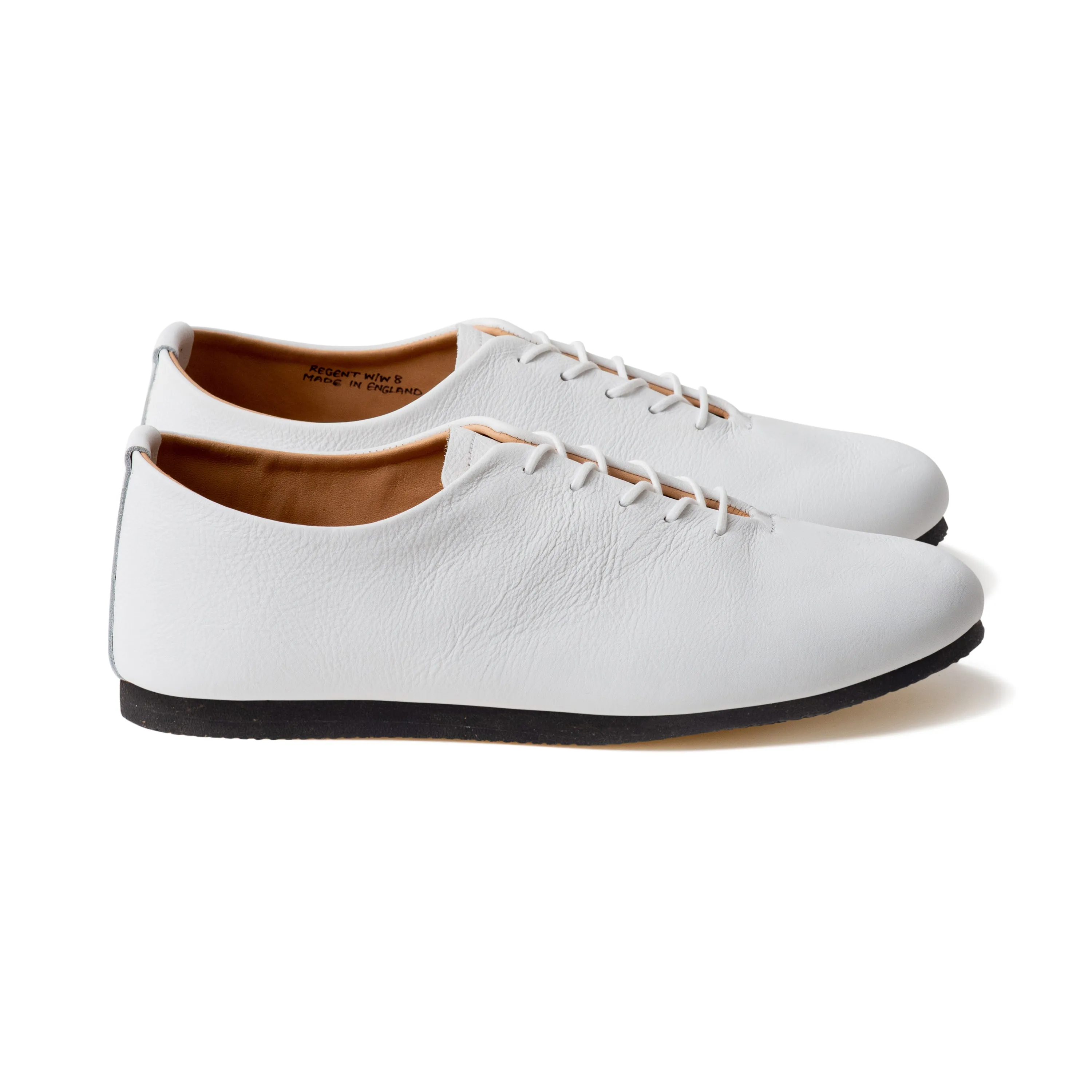 Regent Wholecut Shoe - White Calf sold by Crown Northampton product image thumbnail 3