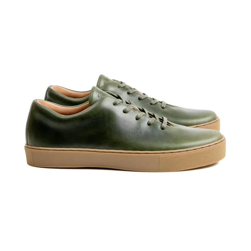 Upton Wholecut - Horween Forest Green Chromexcel sold by Crown Northampton