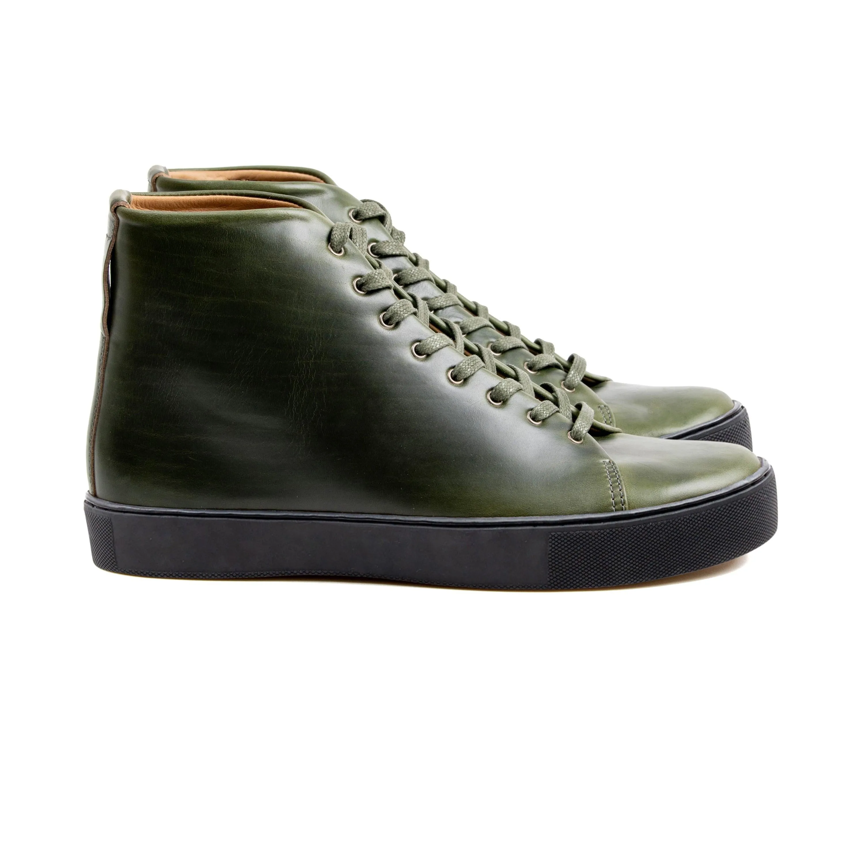 Overstone Hi Derby - Horween Forest Green Chromexcel sold by Crown Northampton product image thumbnail 2