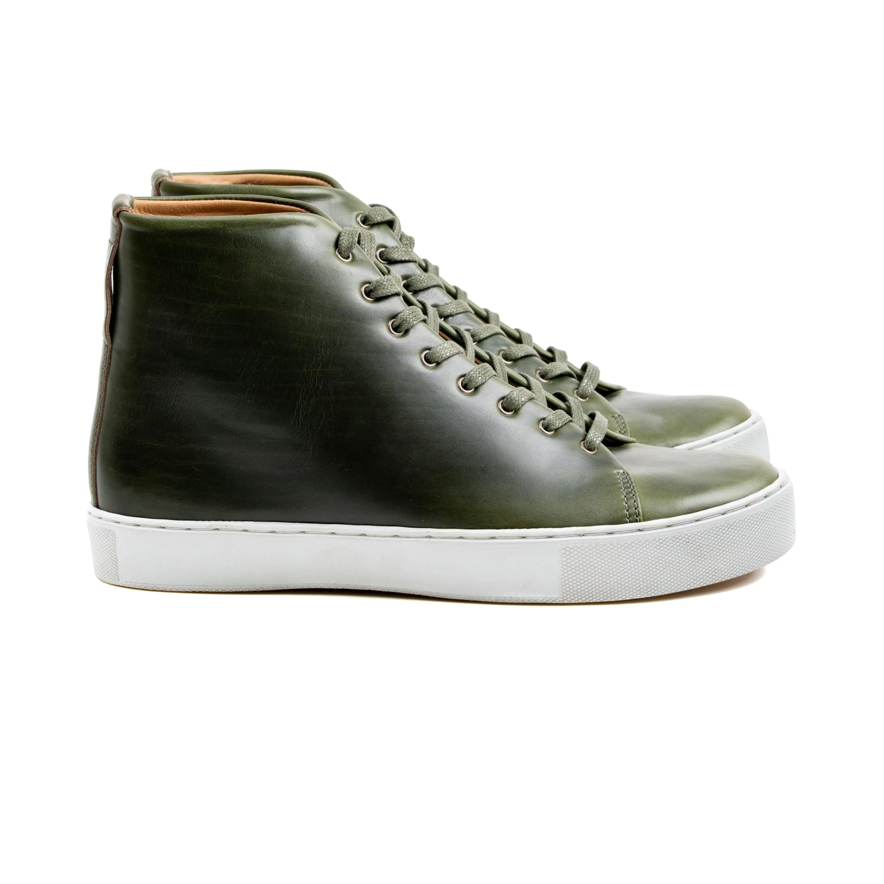 Overstone Hi Derby - Horween Forest Green Chromexcel sold by Crown Northampton product image thumbnail 3