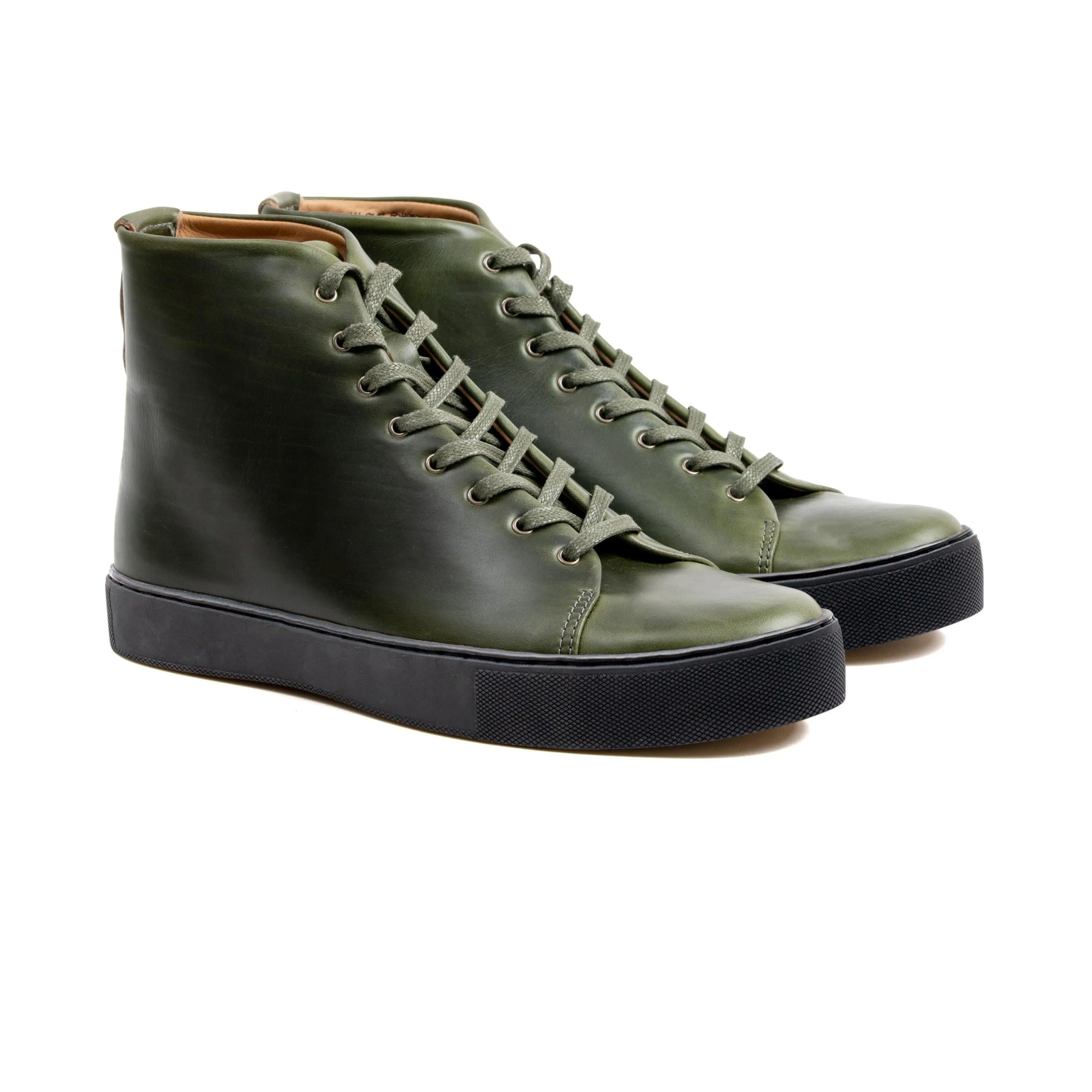 Overstone Hi Derby - Horween Forest Green Chromexcel sold by Crown Northampton product image thumbnail 5