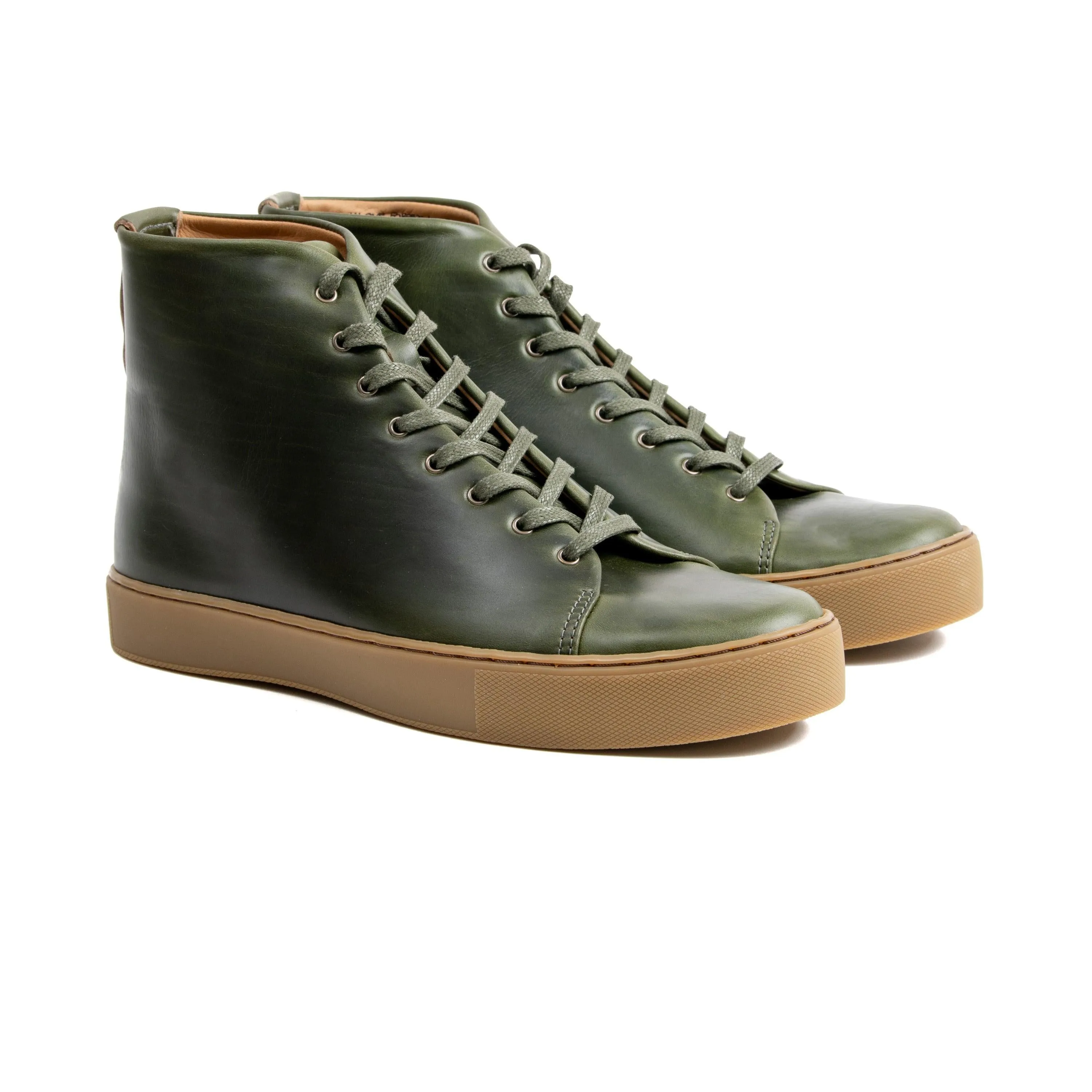 Overstone Hi Derby - Horween Forest Green Chromexcel sold by Crown Northampton product image thumbnail 4