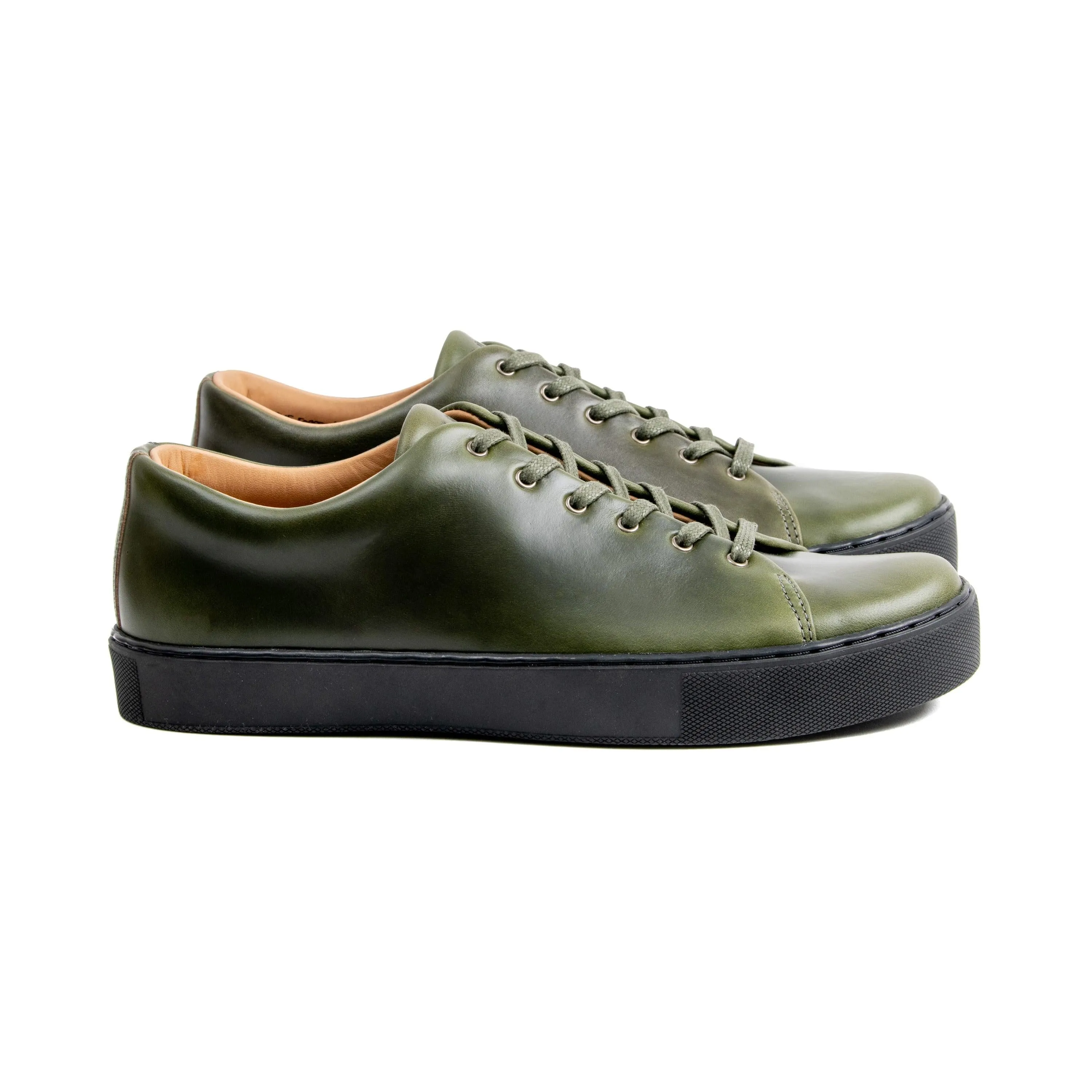 Overstone Derby - Horween Forest Green Chromexcel sold by Crown Northampton