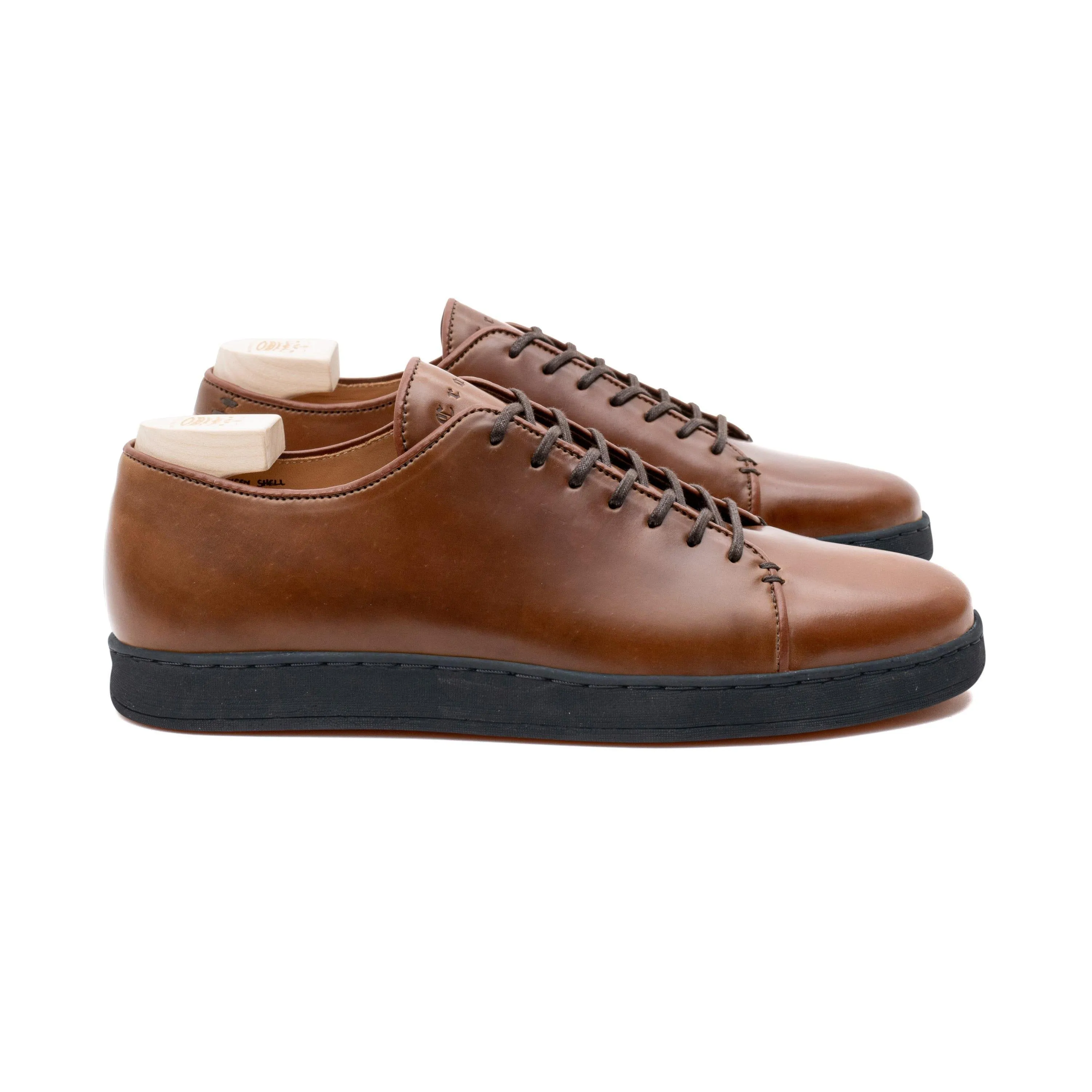 Harlestone Derby - Horween Bourbon Shell Cordovan - Deluxe Care Pack sold by Crown Northampton product image thumbnail 4