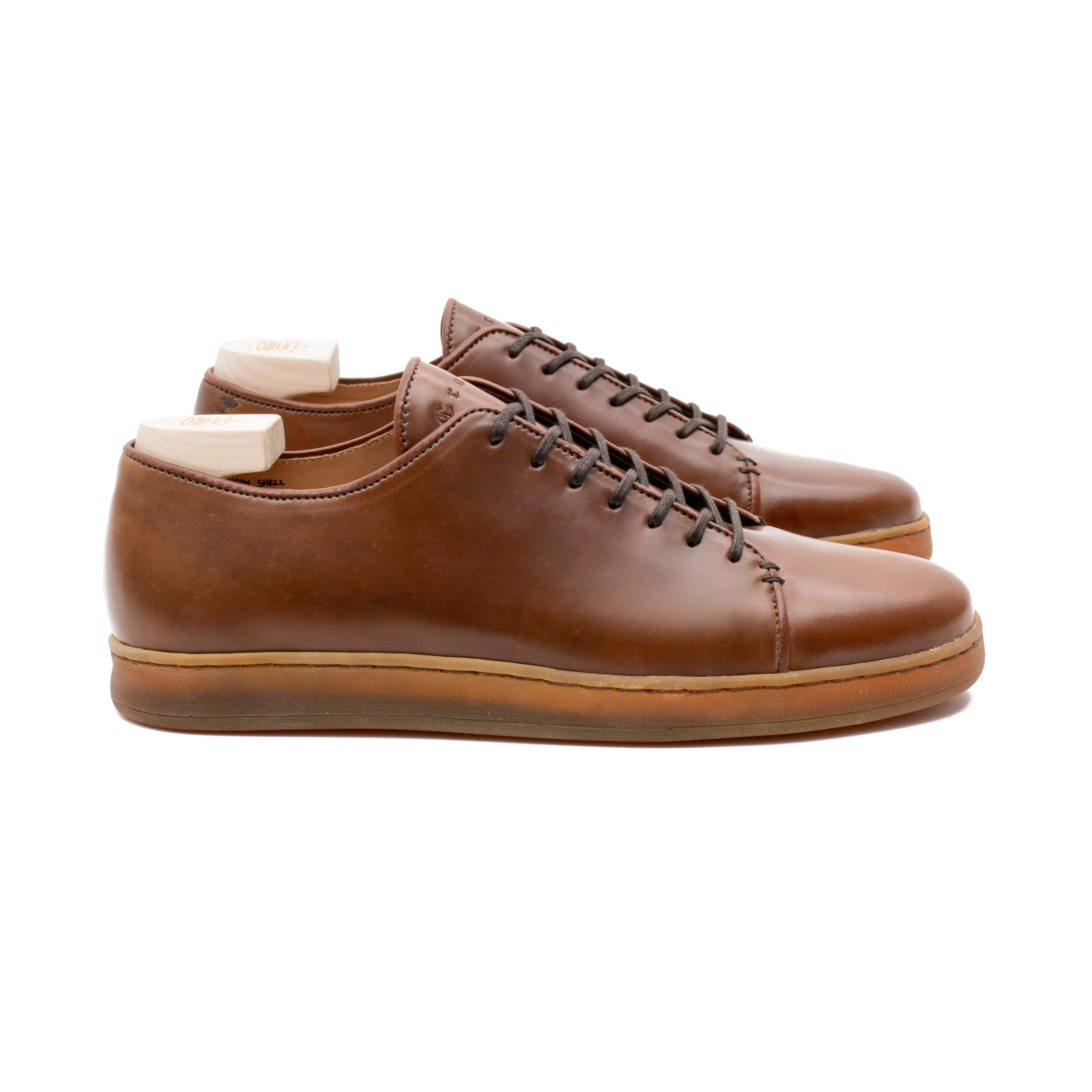 Harlestone Derby - Horween Bourbon Shell Cordovan - Deluxe Care Pack sold by Crown Northampton product image thumbnail 2