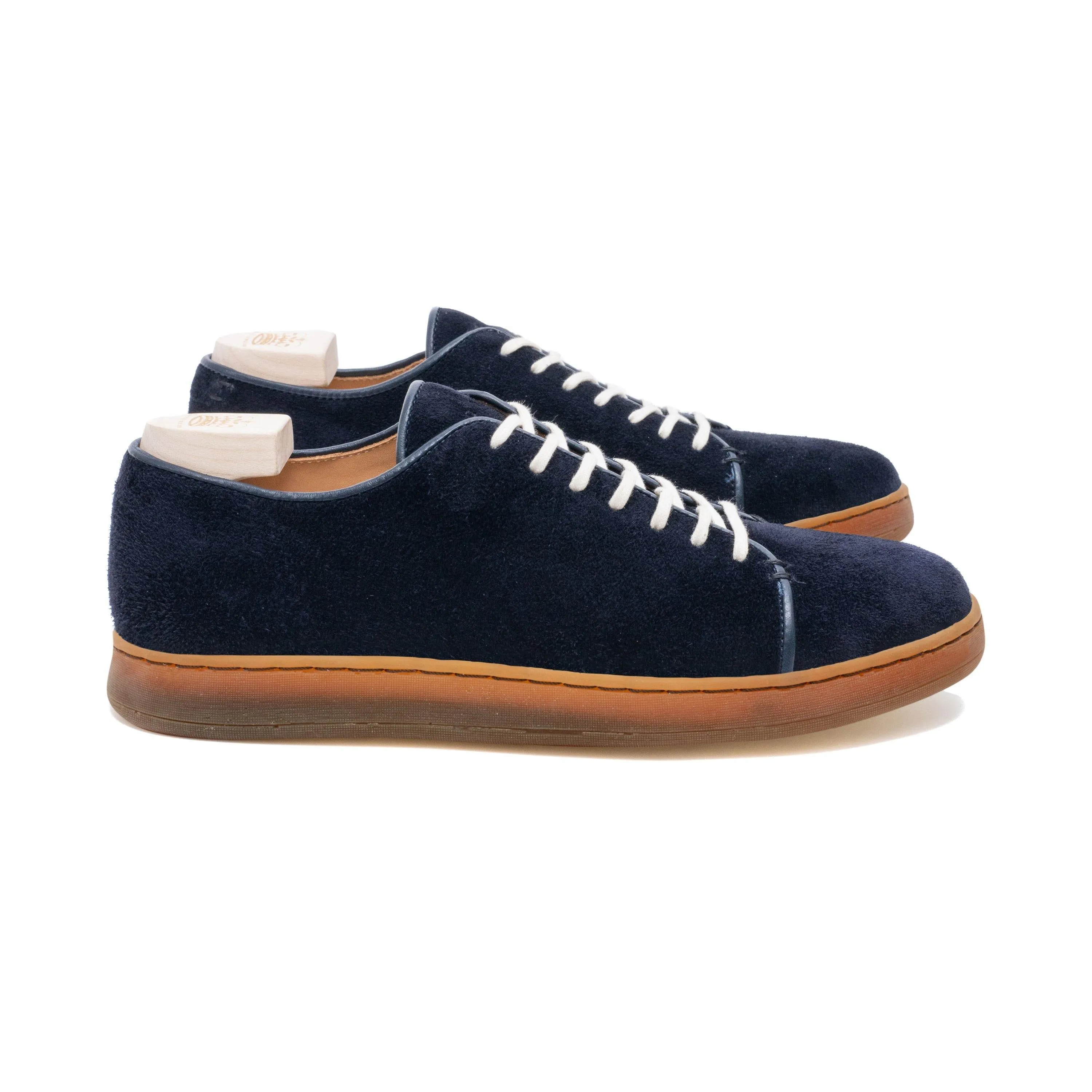 Harlestone Derby - Navy Scottish Deer Suede sold by Crown Northampton product image thumbnail 3