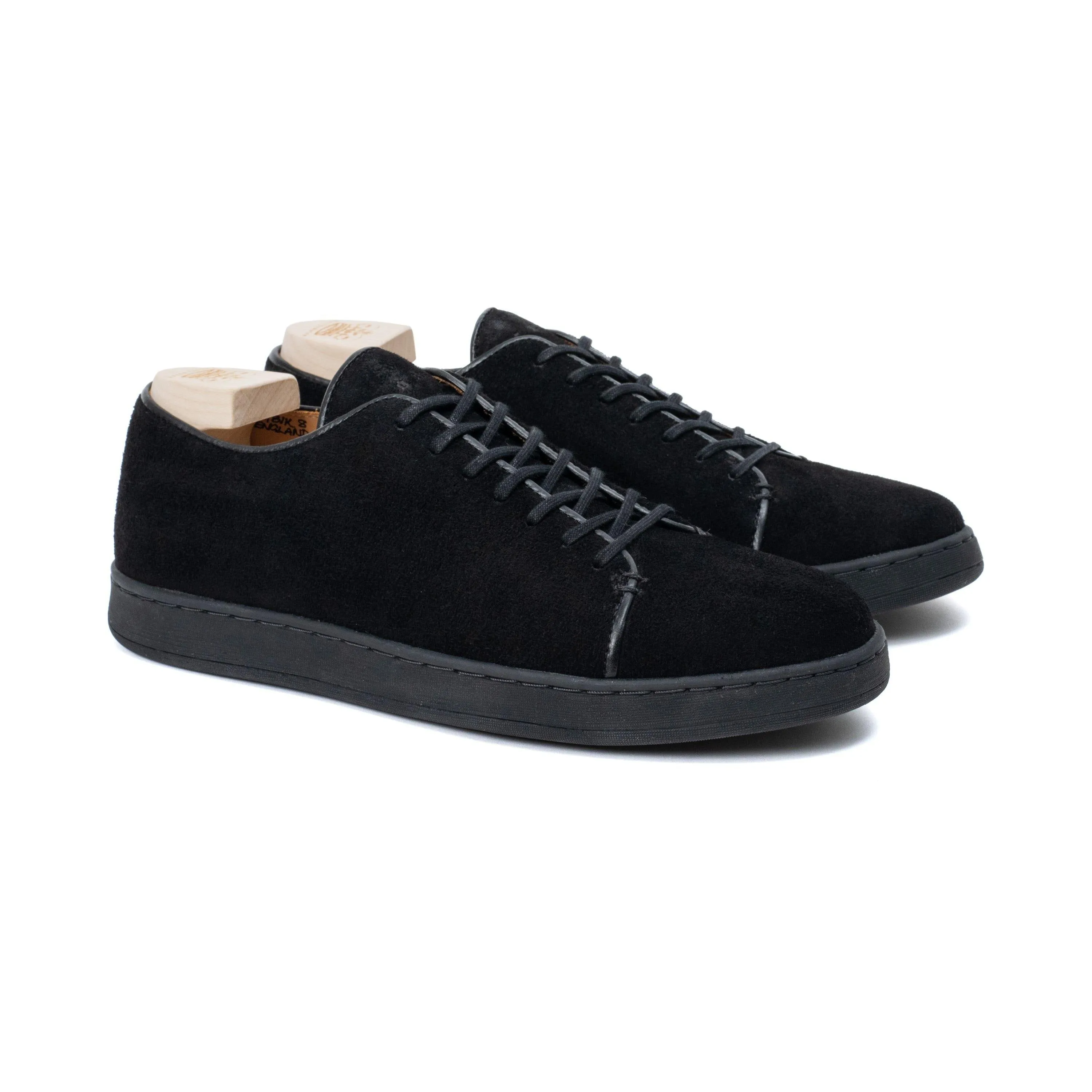 Harlestone Derby - Black Scottish Deer Suede sold by Crown Northampton product image thumbnail 4