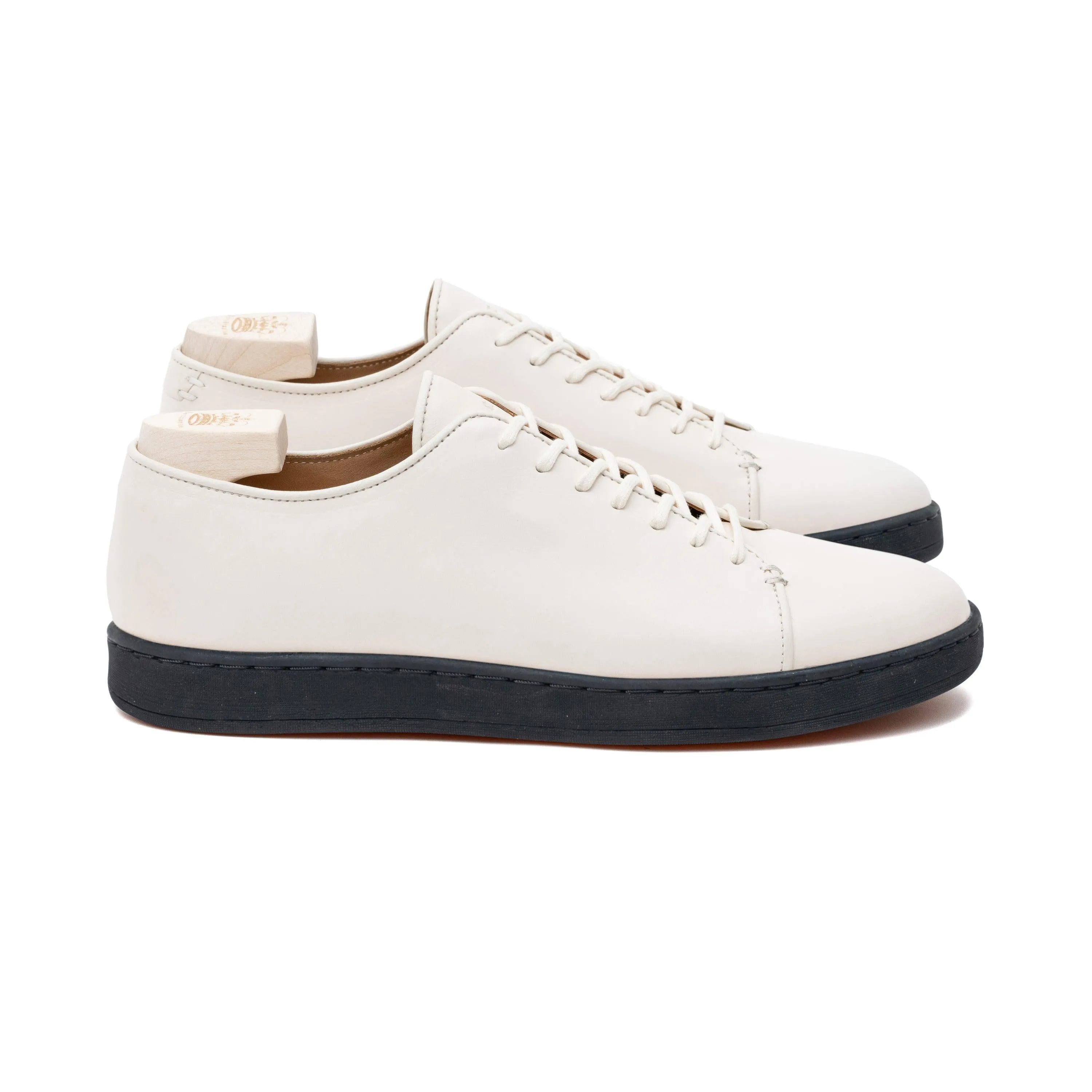 Harlestone Derby - Off White Veg Tan Calf sold by Crown Northampton product image thumbnail 3