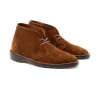 Woodford Desert Boot - Snuff Janus Calf Suede sold by Crown Northampton