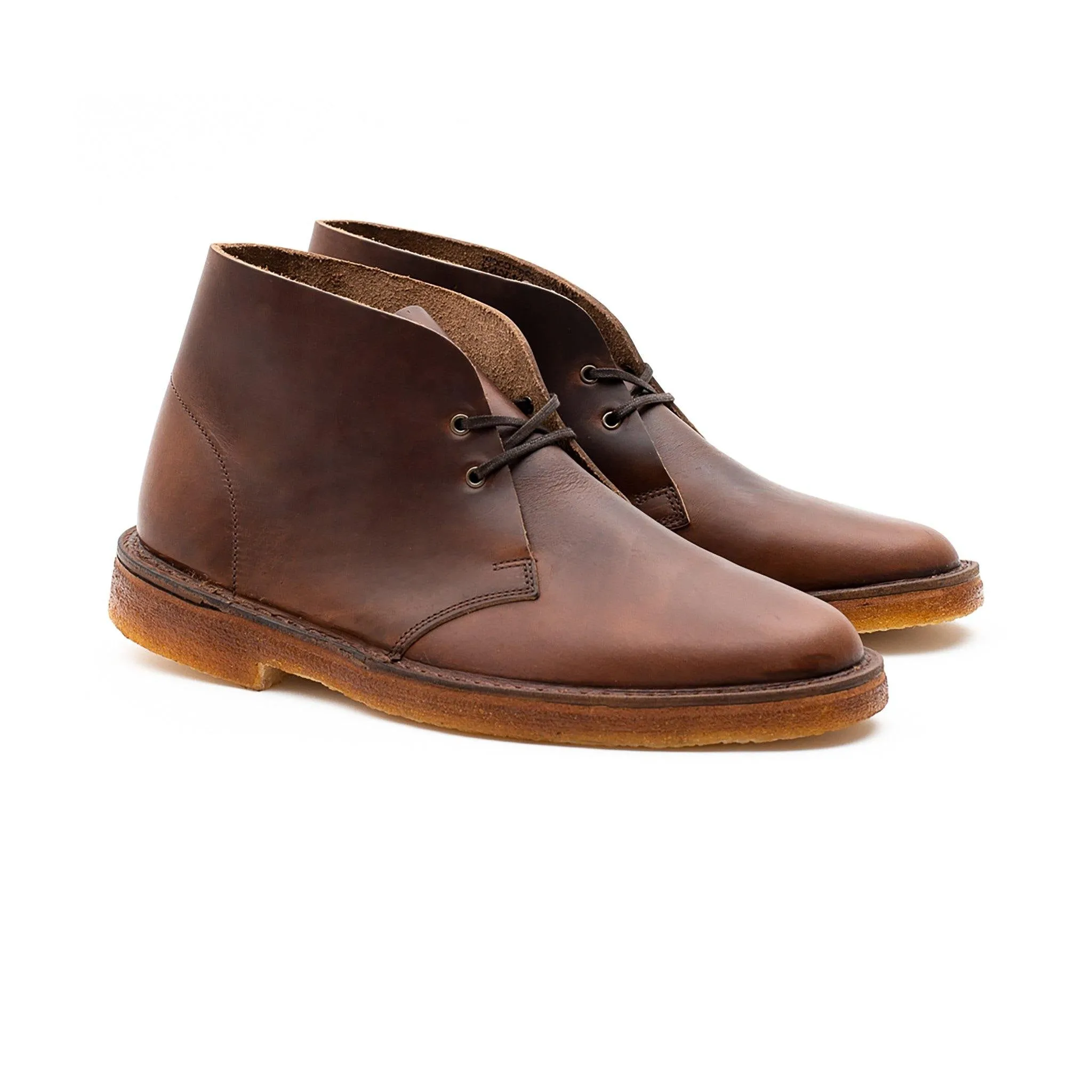 Woodford Desert Boot - Horween Brown Chromexcel sold by Crown Northampton