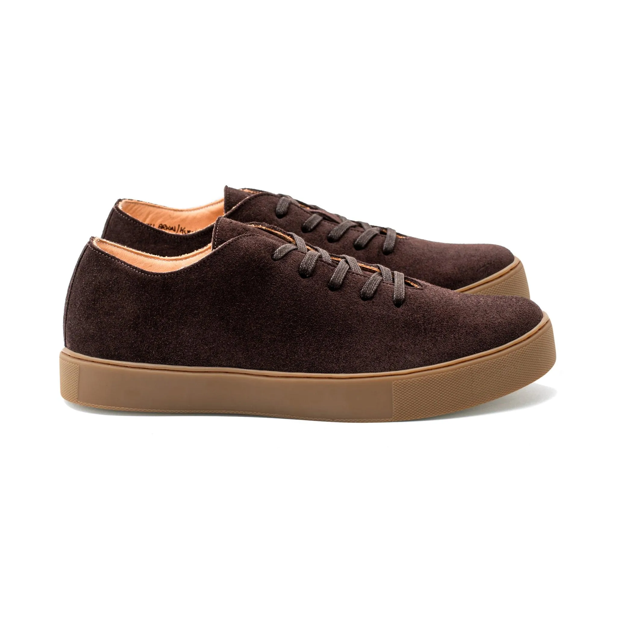 Upton Wholecut TL - Brown Janus Calf Suede sold by Crown Northampton