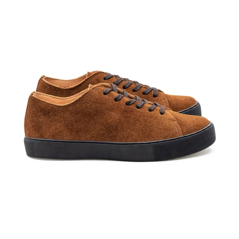 Overstone Derby TL - Snuff Janus Calf Suede sold by Crown Northampton
