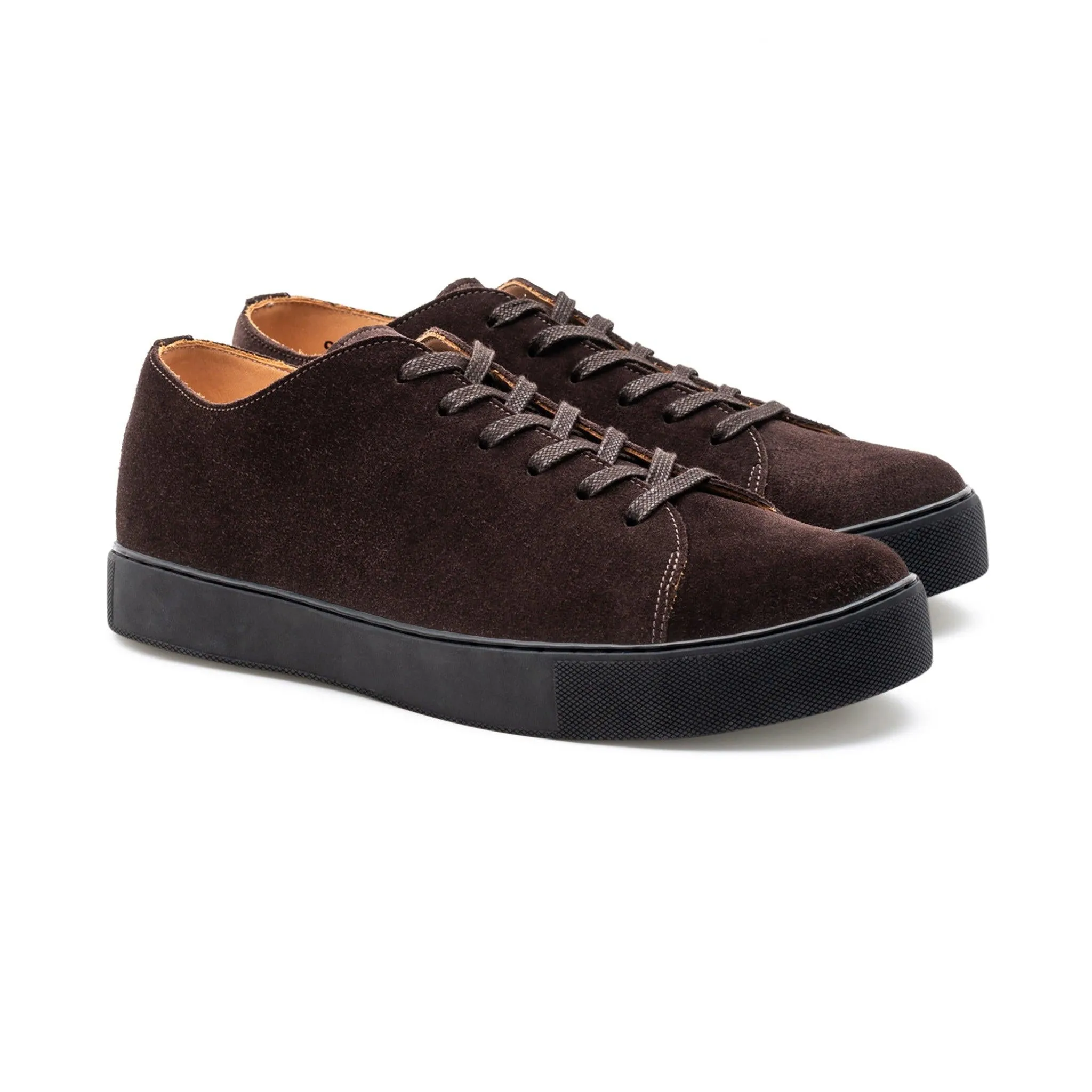 Overstone Derby TL - Brown Janus Calf Suede sold by Crown Northampton product image thumbnail 4