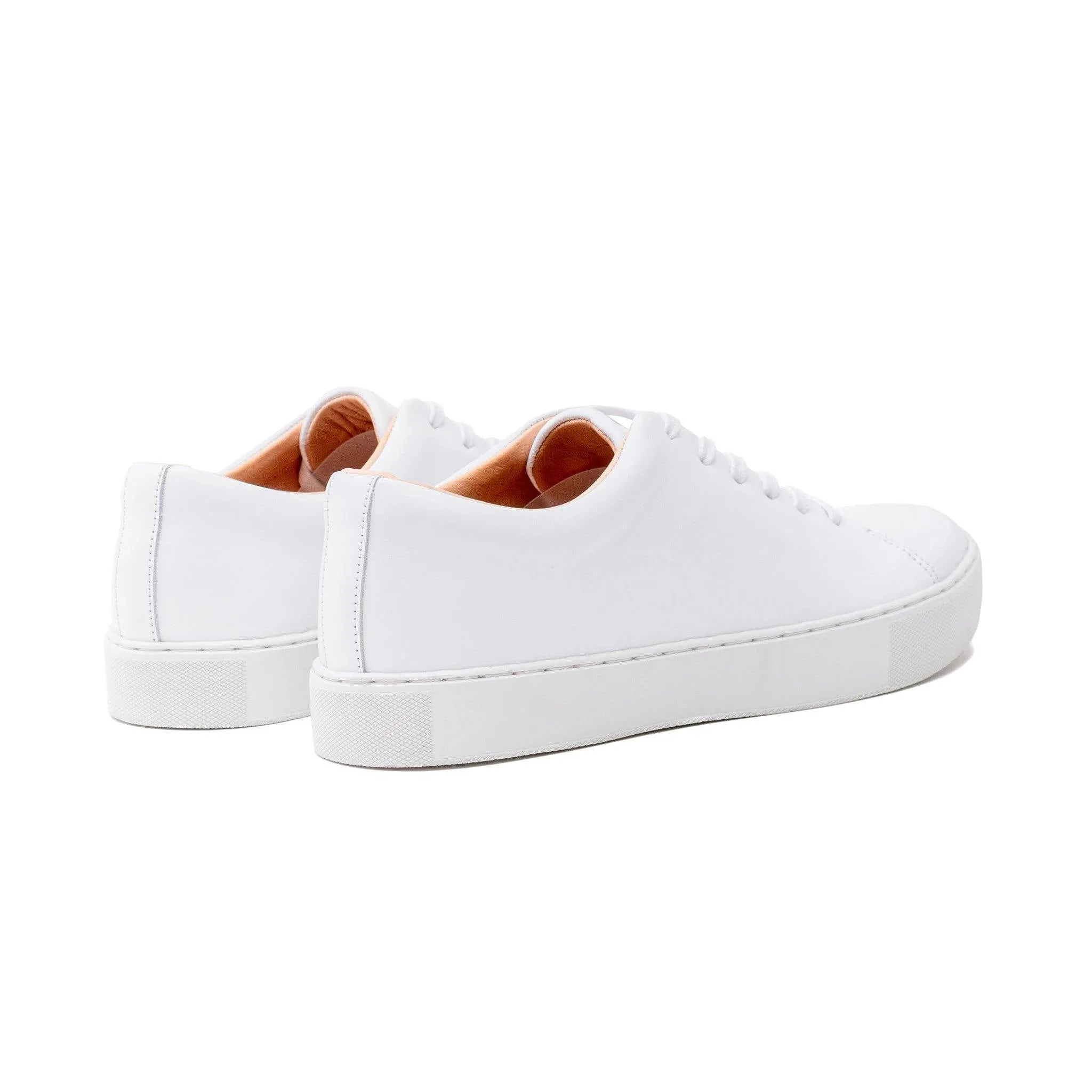 Abington Toe Cap - All White Calf sold by Crown Northampton product image thumbnail 5