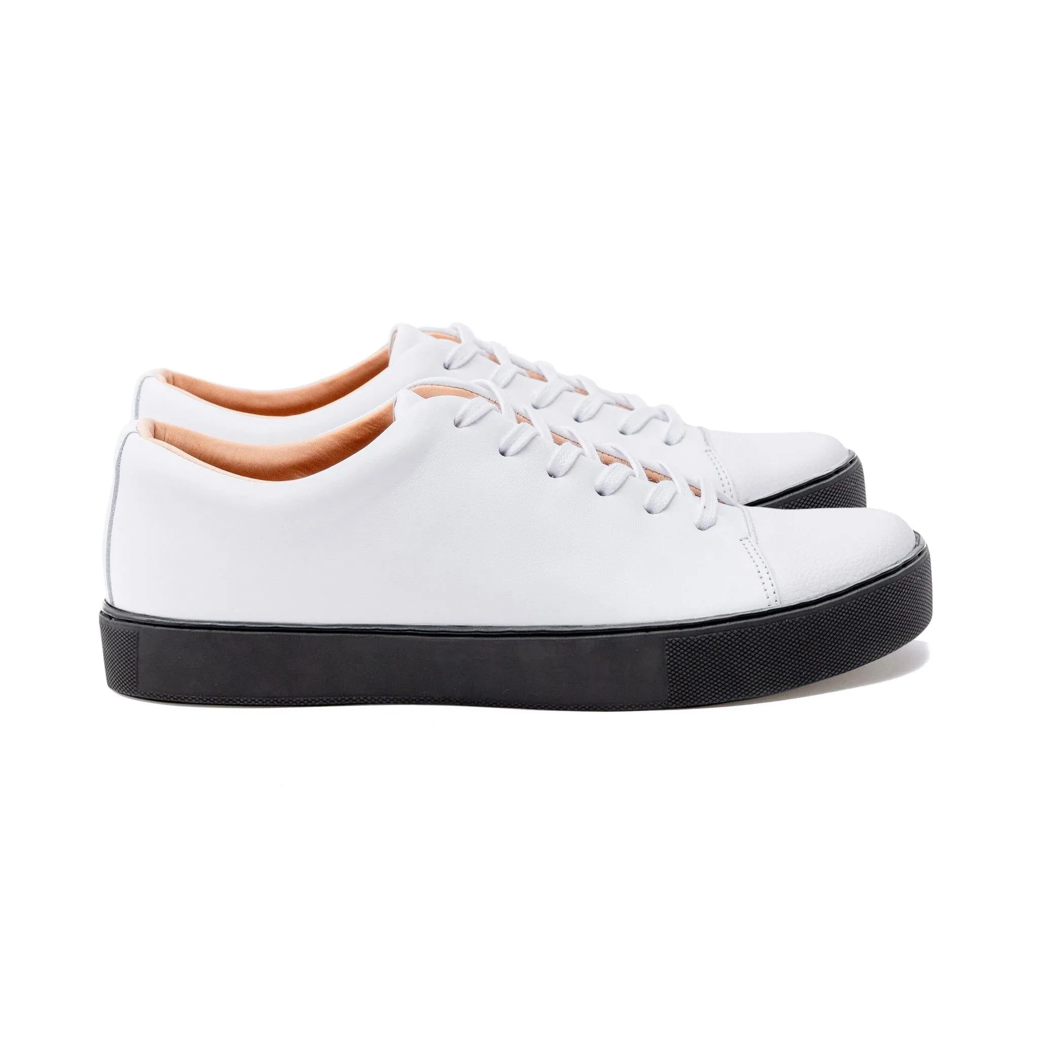 Abington Toe Cap - All White Calf sold by Crown Northampton product image thumbnail 3