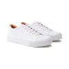 Abington Toe Cap - All White Calf sold by Crown Northampton