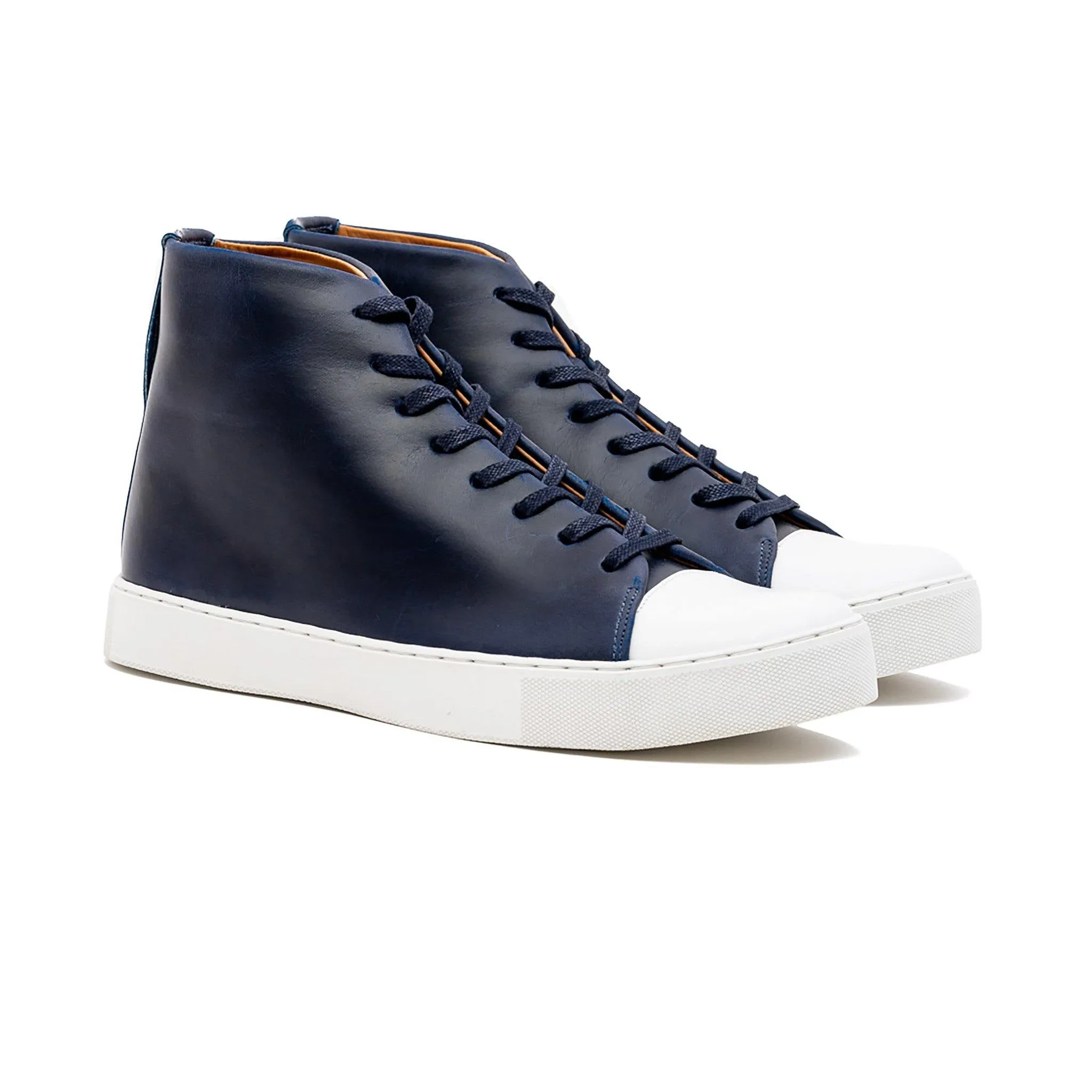 Abington Hi Toe Cap - Horween Ink Cavalier sold by Crown Northampton product image thumbnail 2