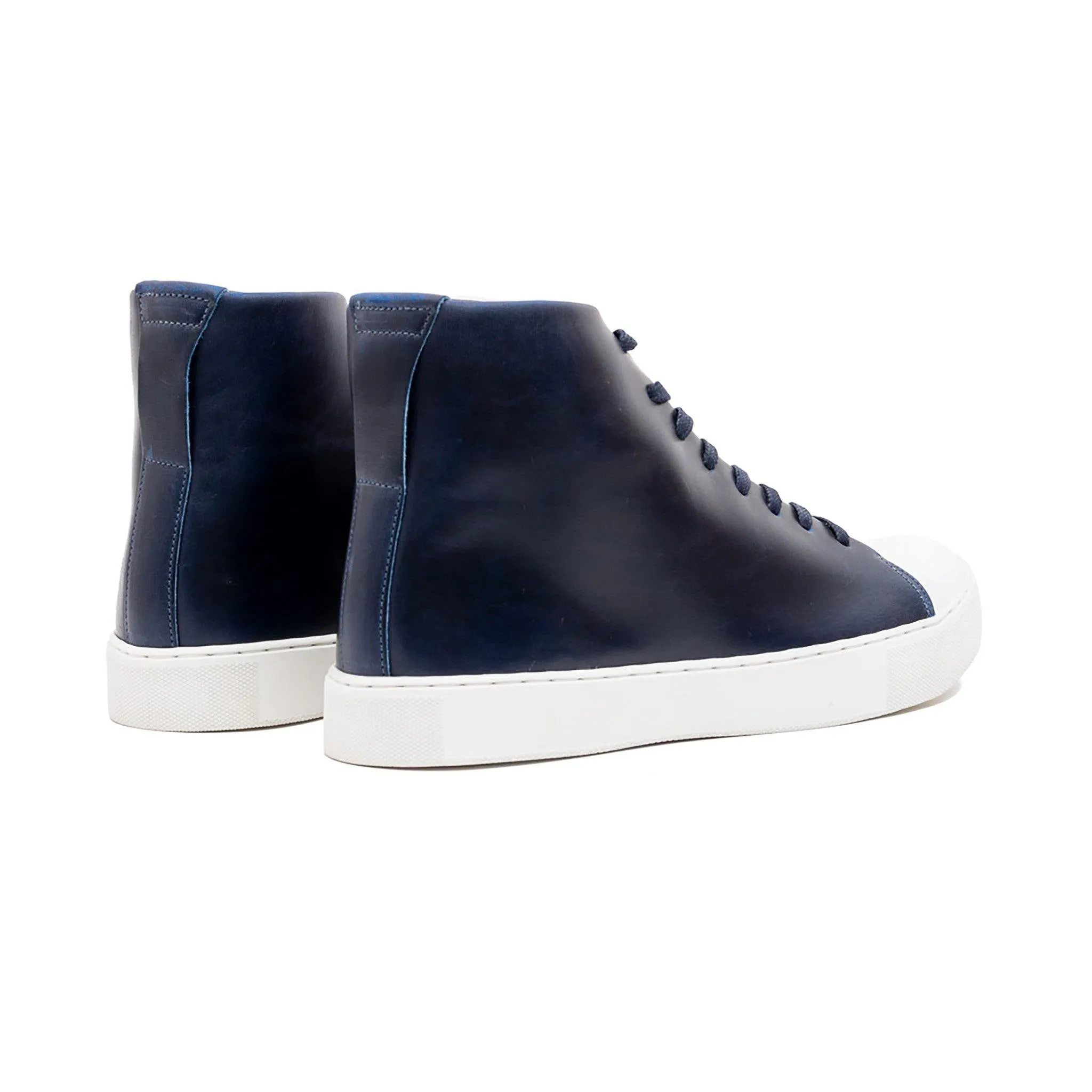 Abington Hi Toe Cap - Horween Ink Cavalier sold by Crown Northampton product image thumbnail 3