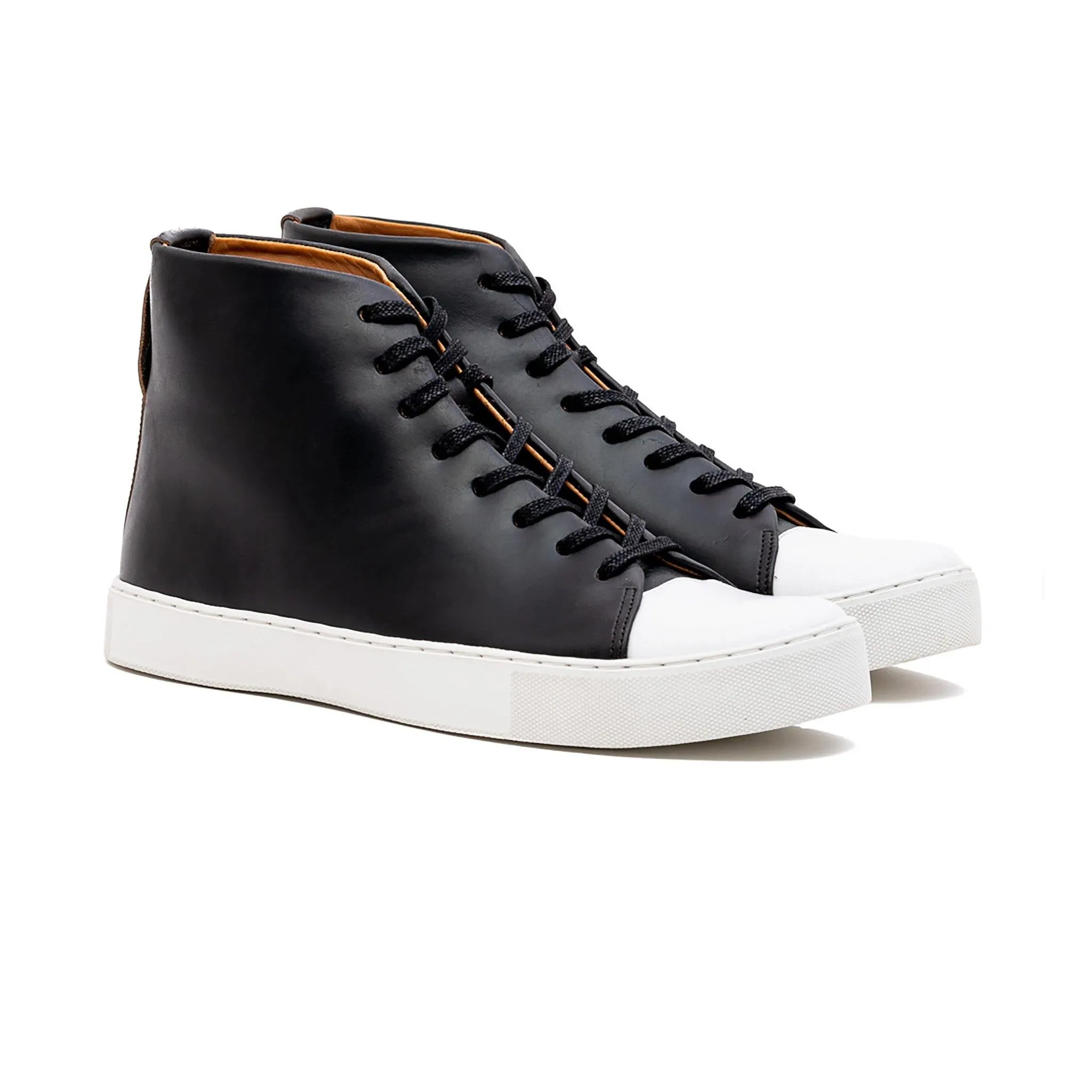 Abington Hi Toe Cap - Horween Black Chromexcel sold by Crown Northampton product image thumbnail 2