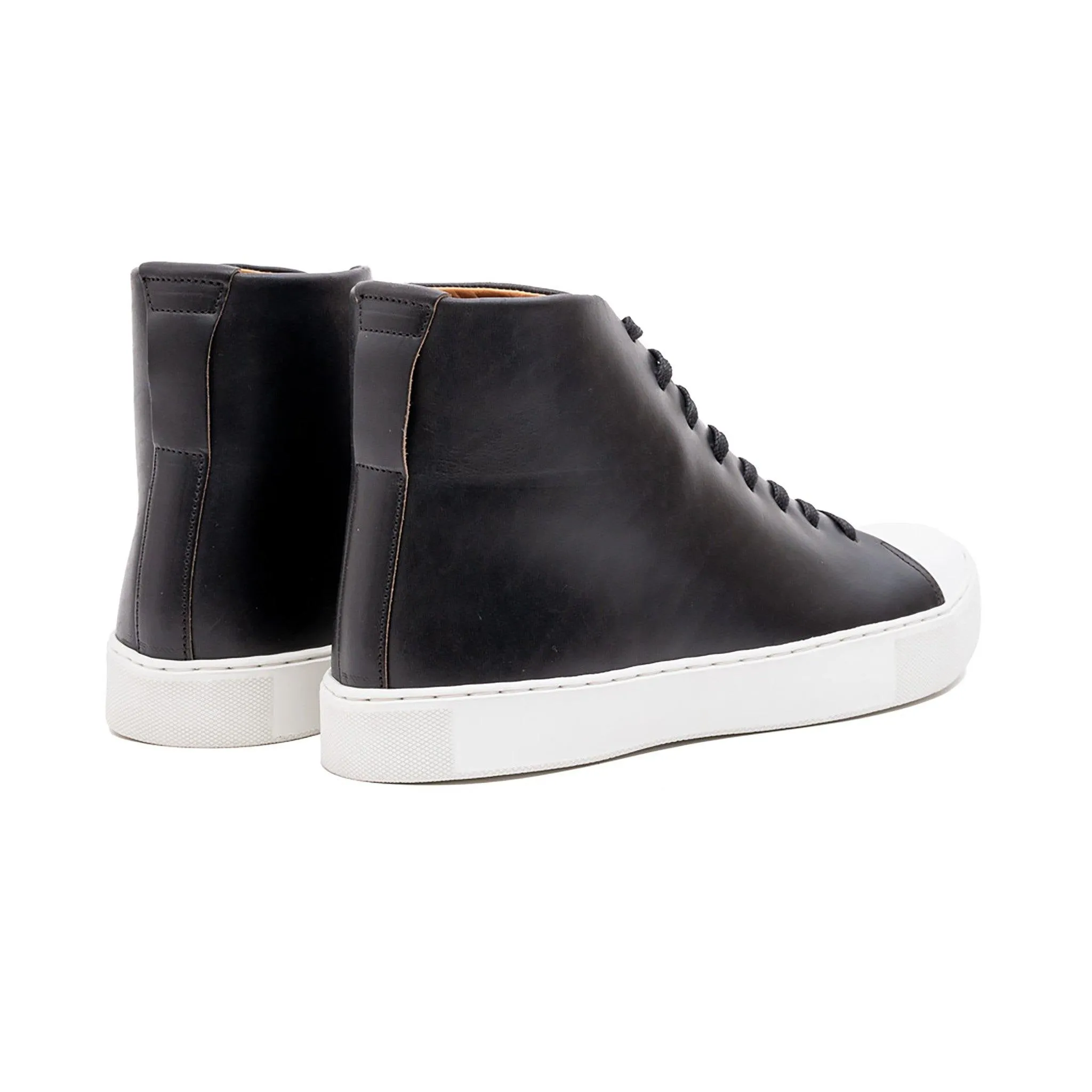 Abington Hi Toe Cap - Horween Black Chromexcel sold by Crown Northampton product image thumbnail 3