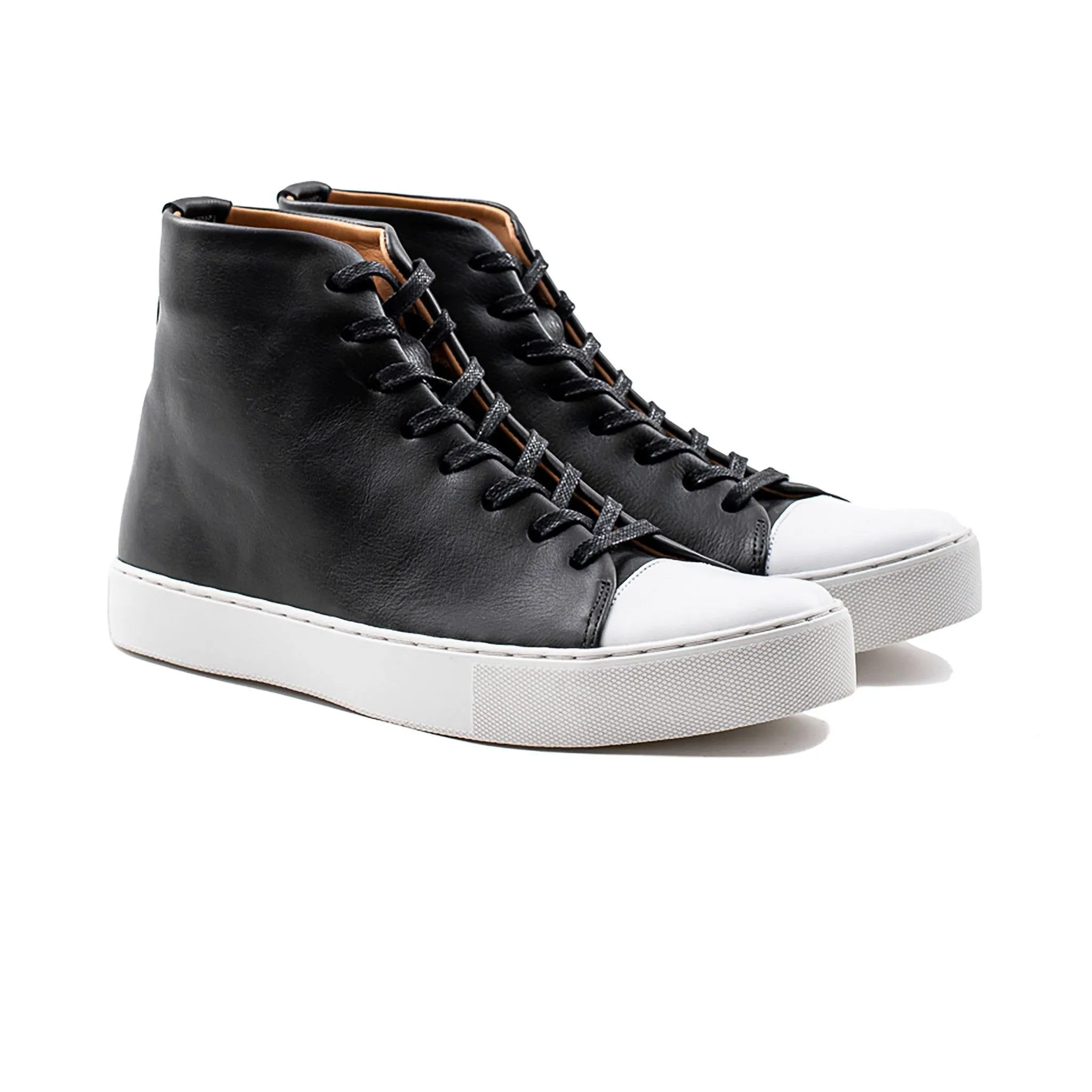 Abington Hi Toe Cap - Black Calf sold by Crown Northampton product image thumbnail 2