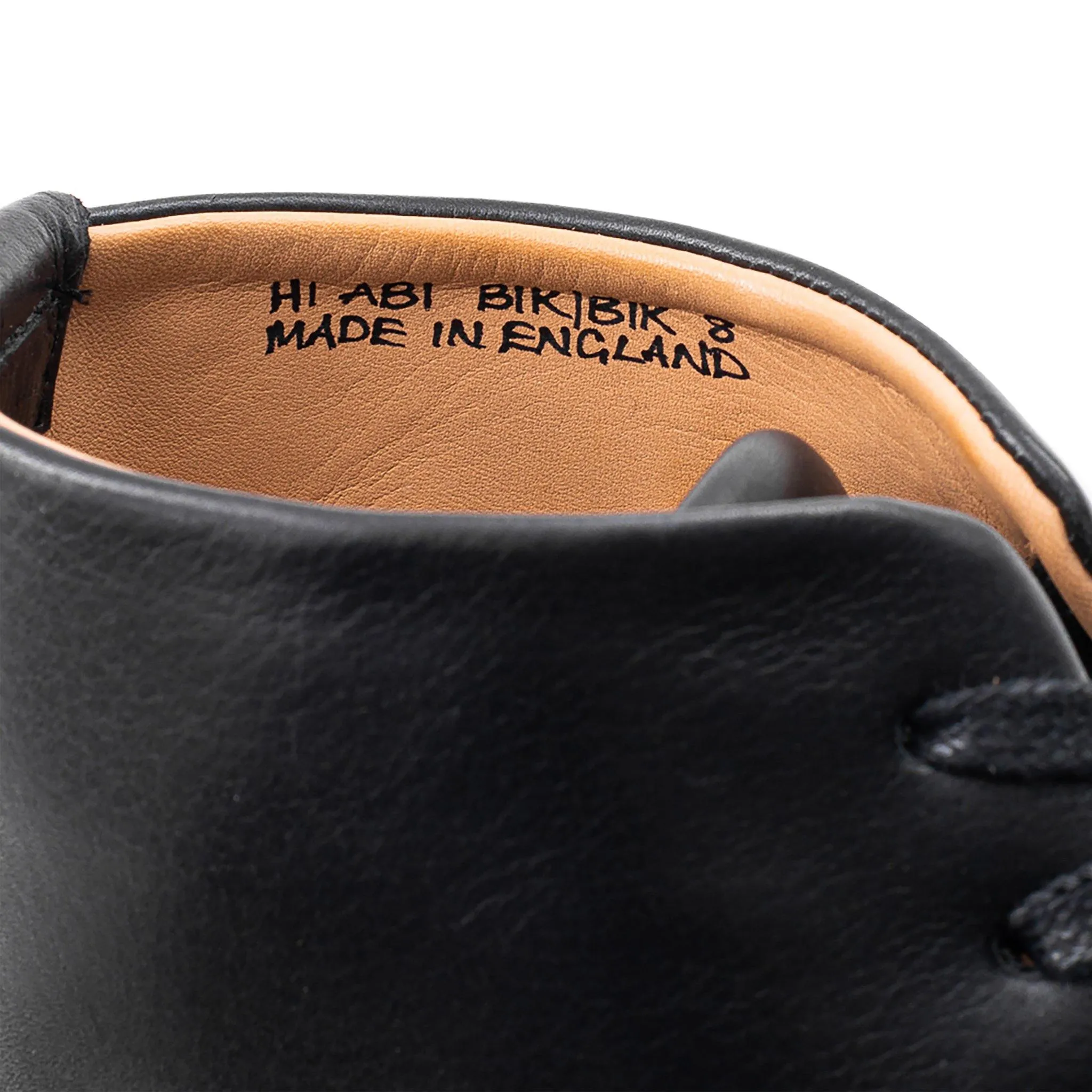 Abington Hi Toe Cap - Black Calf sold by Crown Northampton product image thumbnail 4