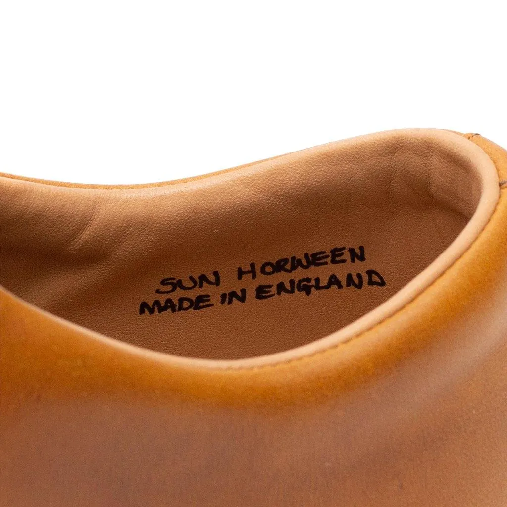 Abington Toe Cap - Horween Black Chromexcel sold by Crown Northampton product image thumbnail 5