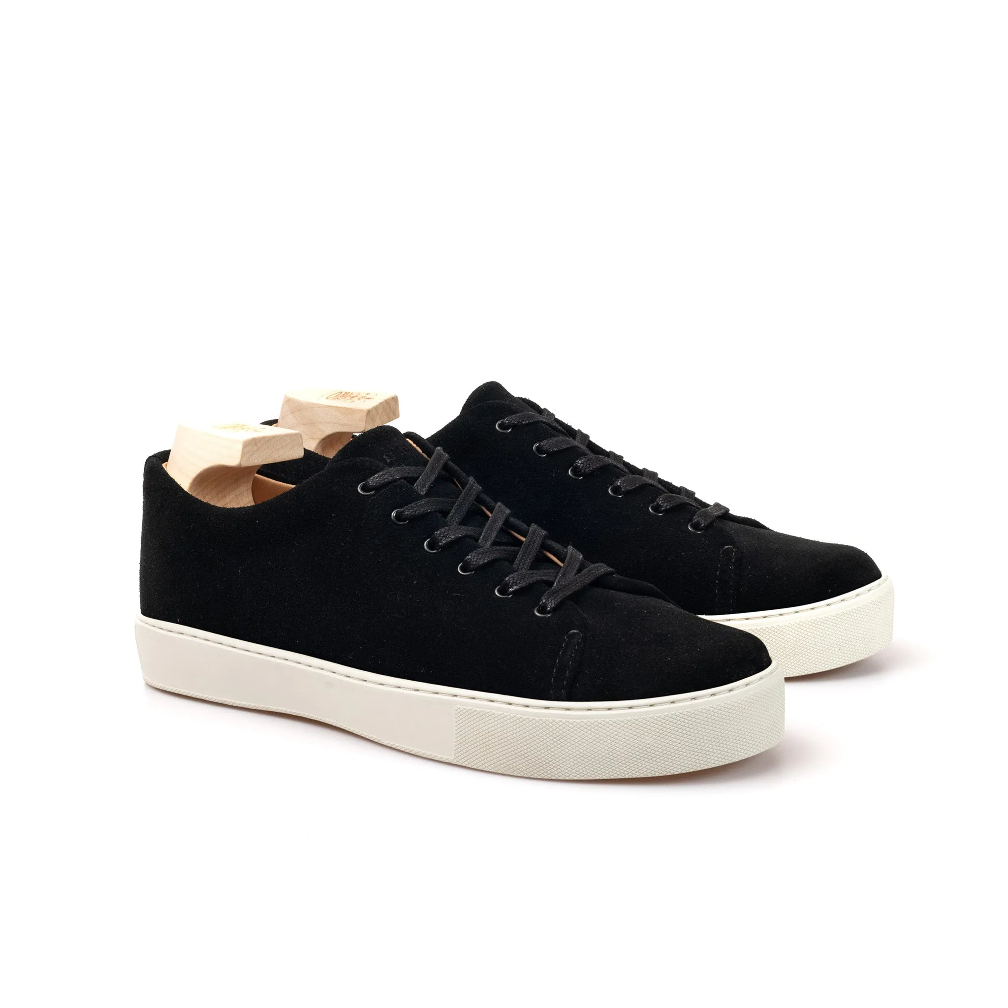 Overstone Derby - Black Janus Calf Suede sold by Crown Northampton product image thumbnail 4
