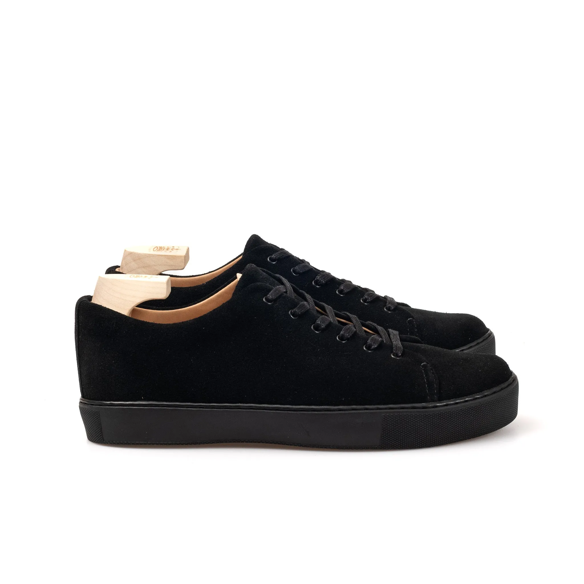 Overstone Derby - Black Janus Calf Suede sold by Crown Northampton product image thumbnail 2