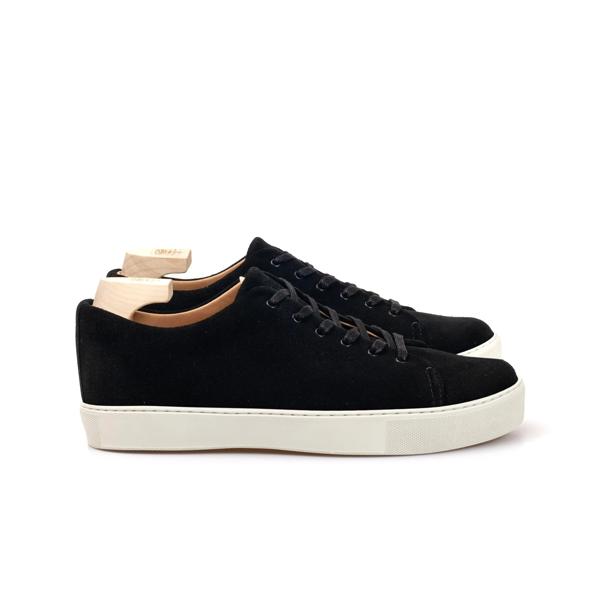 Overstone Derby - Black Janus Calf Suede sold by Crown Northampton product image thumbnail 3