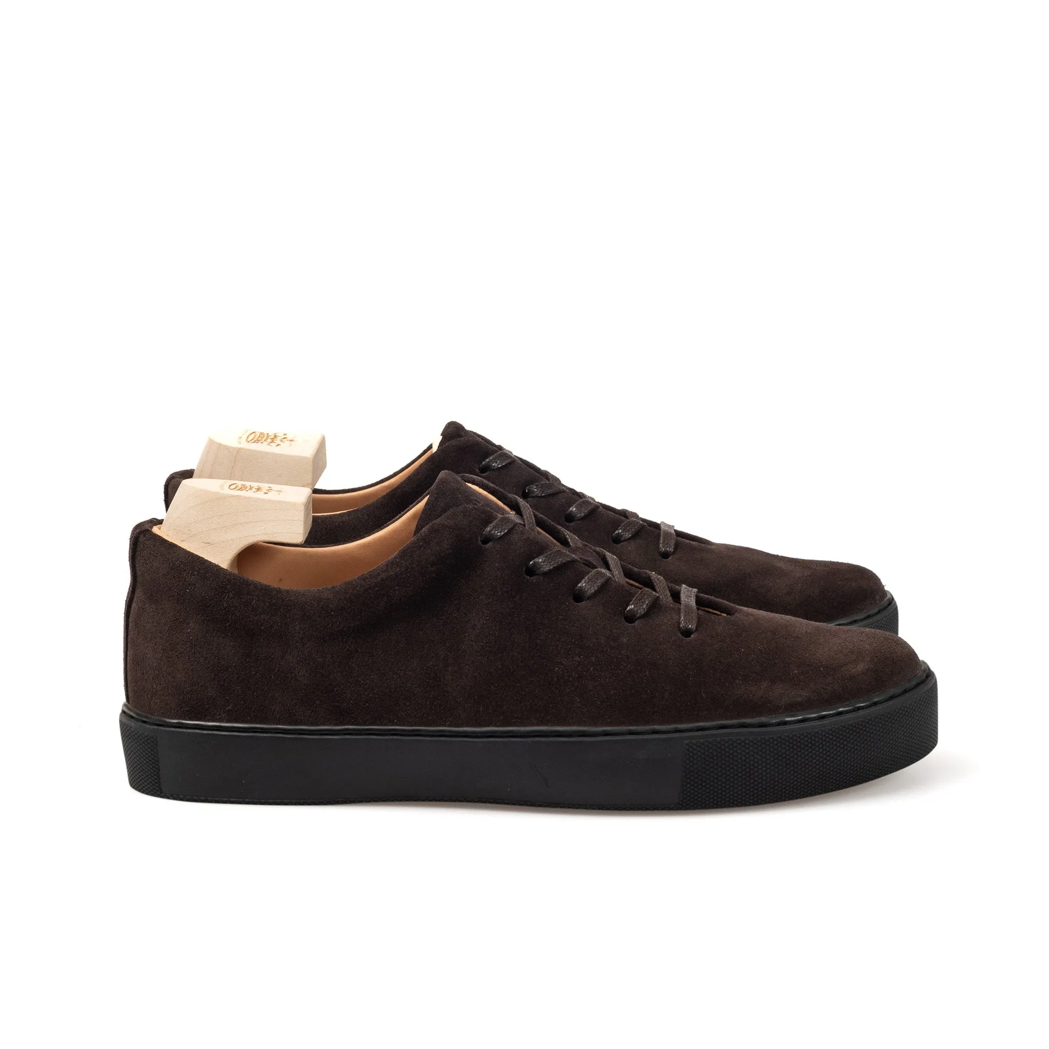 Upton Wholecut - Brown Janus Calf Suede sold by Crown Northampton product image thumbnail 2
