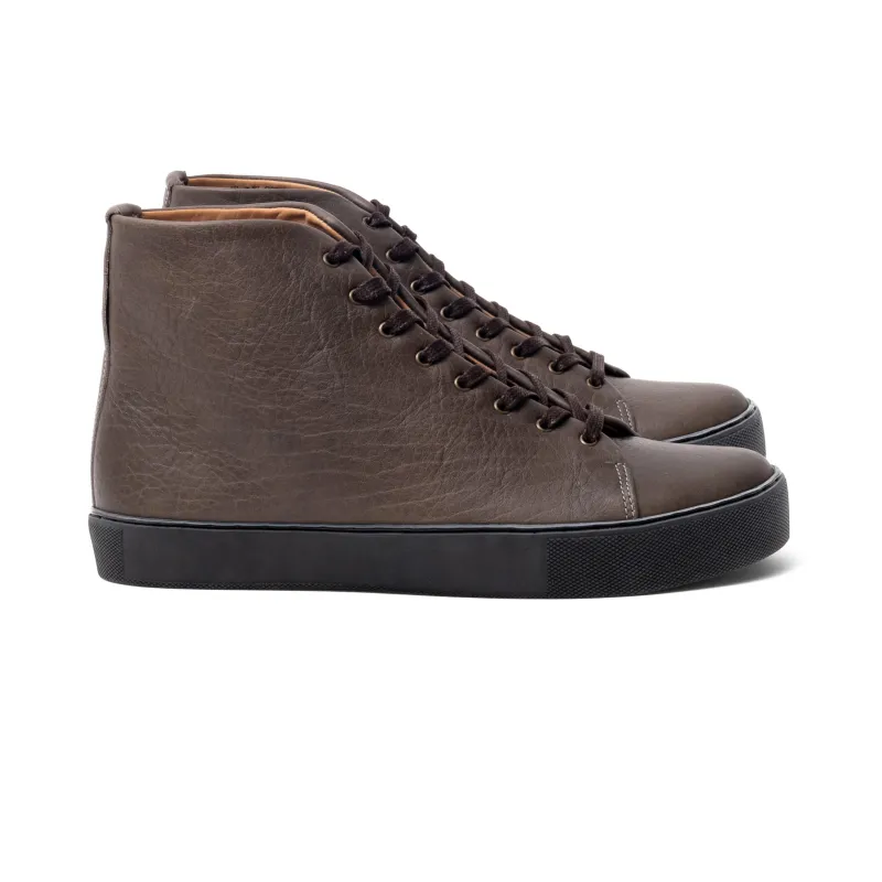 Overstone Hi Derby - Grey Horween Buffalo sold by Crown Northampton