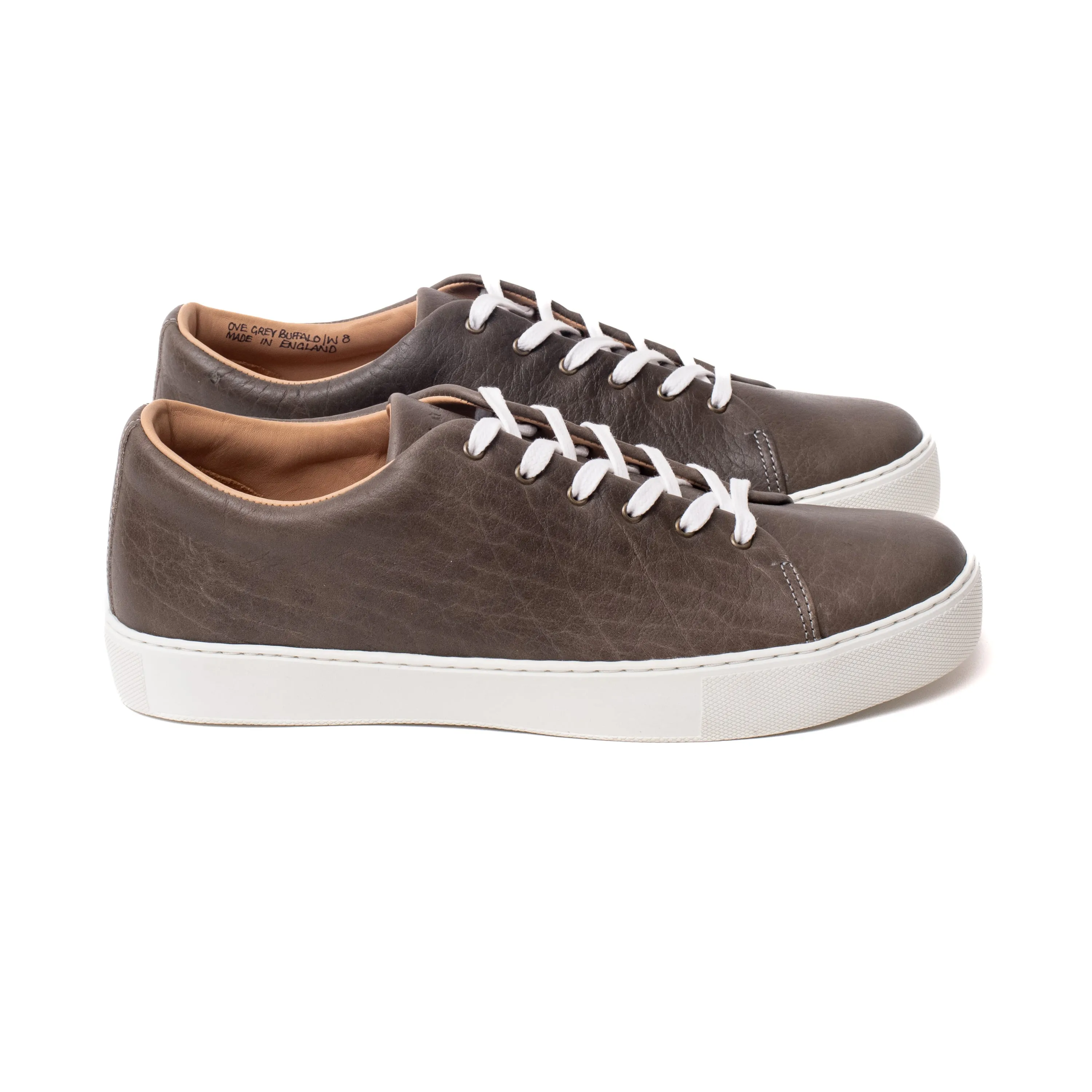 Overstone Derby - Grey Horween Buffalo sold by Crown Northampton