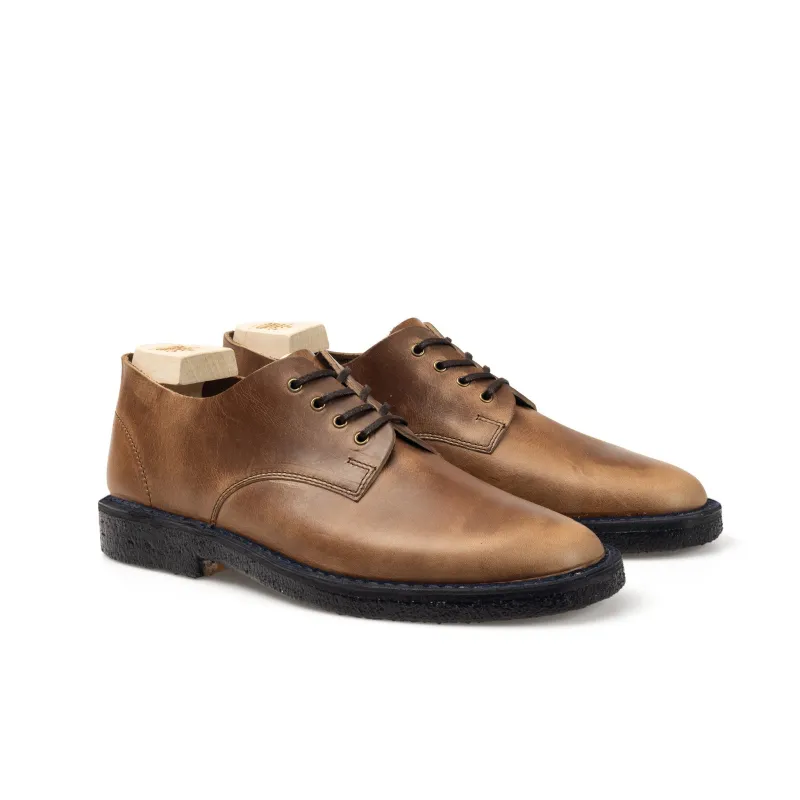 Grove Desert Shoe - Horween Natural Chromexcel sold by Crown Northampton