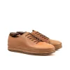Ernest Wholecut - Natural Oak Bark Tanned Calf - Deluxe Care Pack sold by Crown Northampton