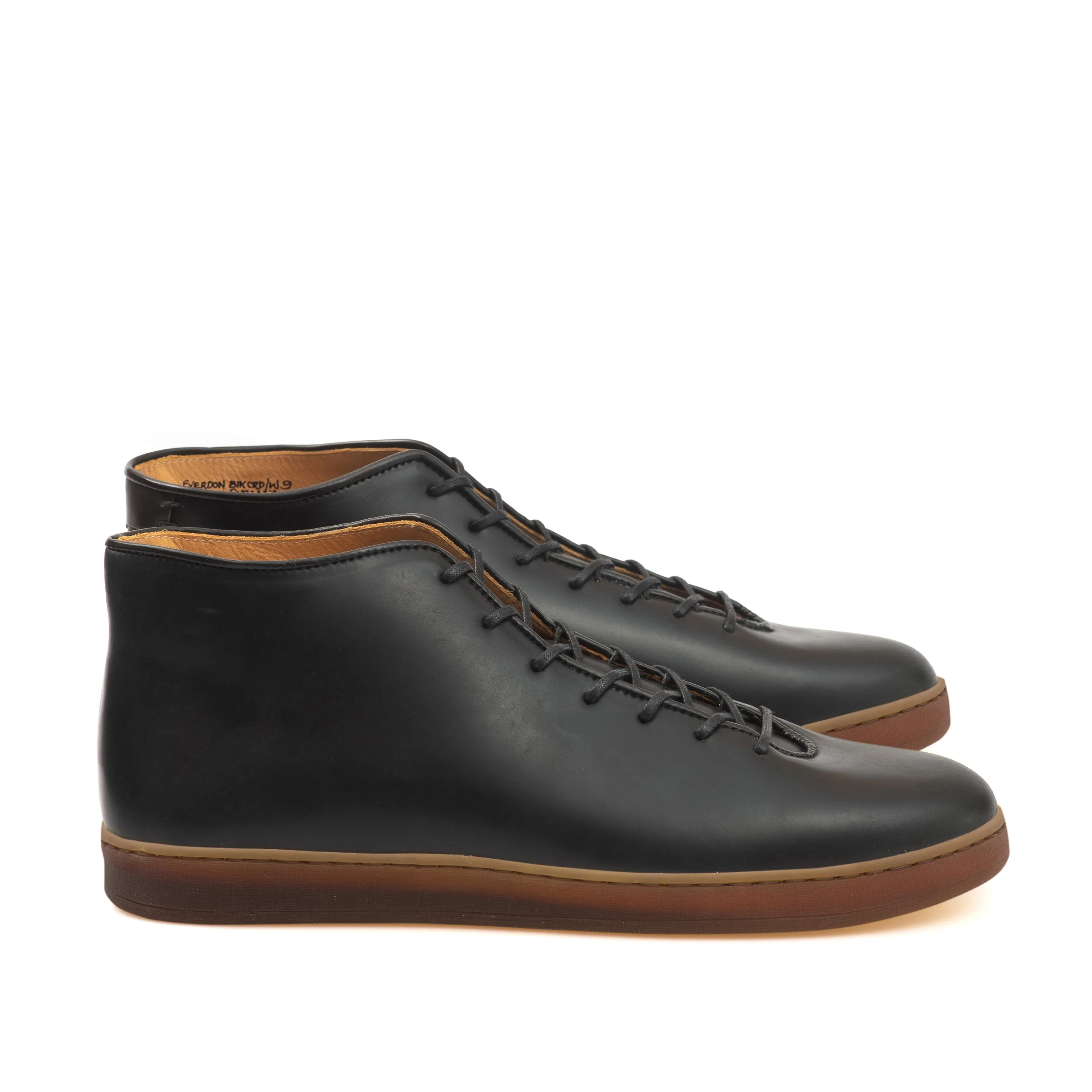 Everdon Wholecut - Horween Black Shell Cordovan - Deluxe Care Pack sold by Crown Northampton product image thumbnail 4