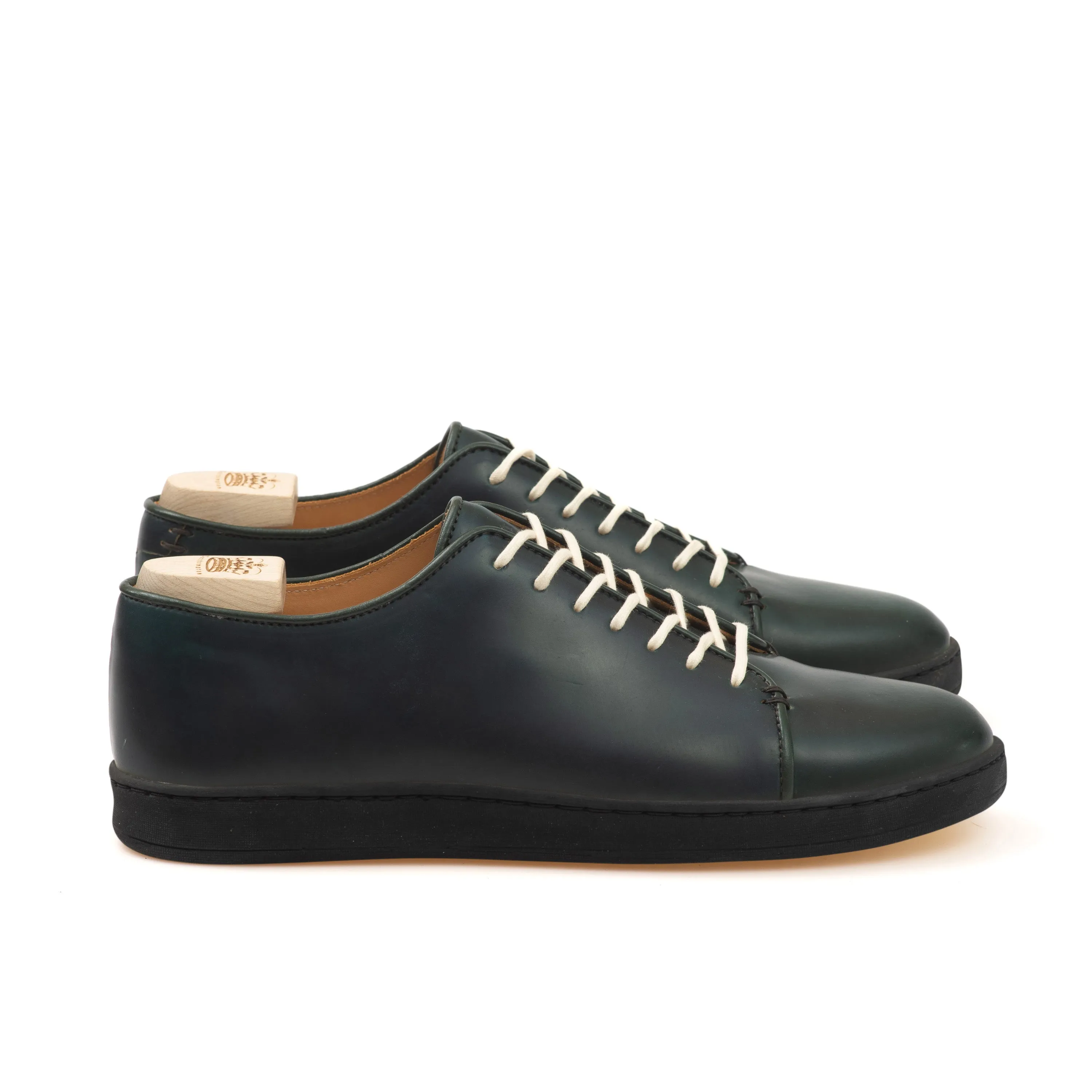 Harlestone Derby - Horween D13 Green Shell Cordovan - Deluxe Care Pack sold by Crown Northampton product image thumbnail 4