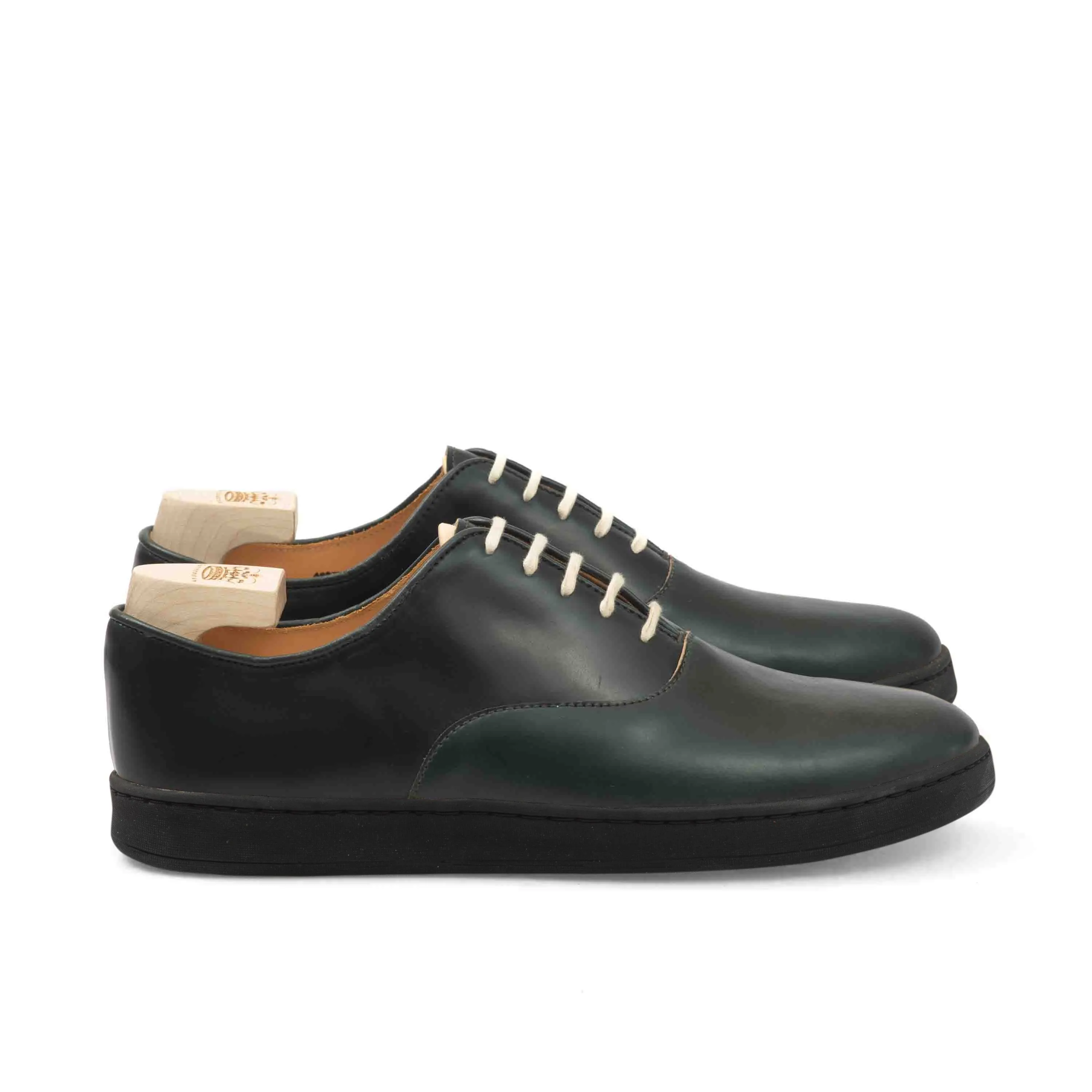 Abbey Oxford - Horween D13 Green Shell Cordovan - Deluxe Care Pack sold by Crown Northampton product image thumbnail 3