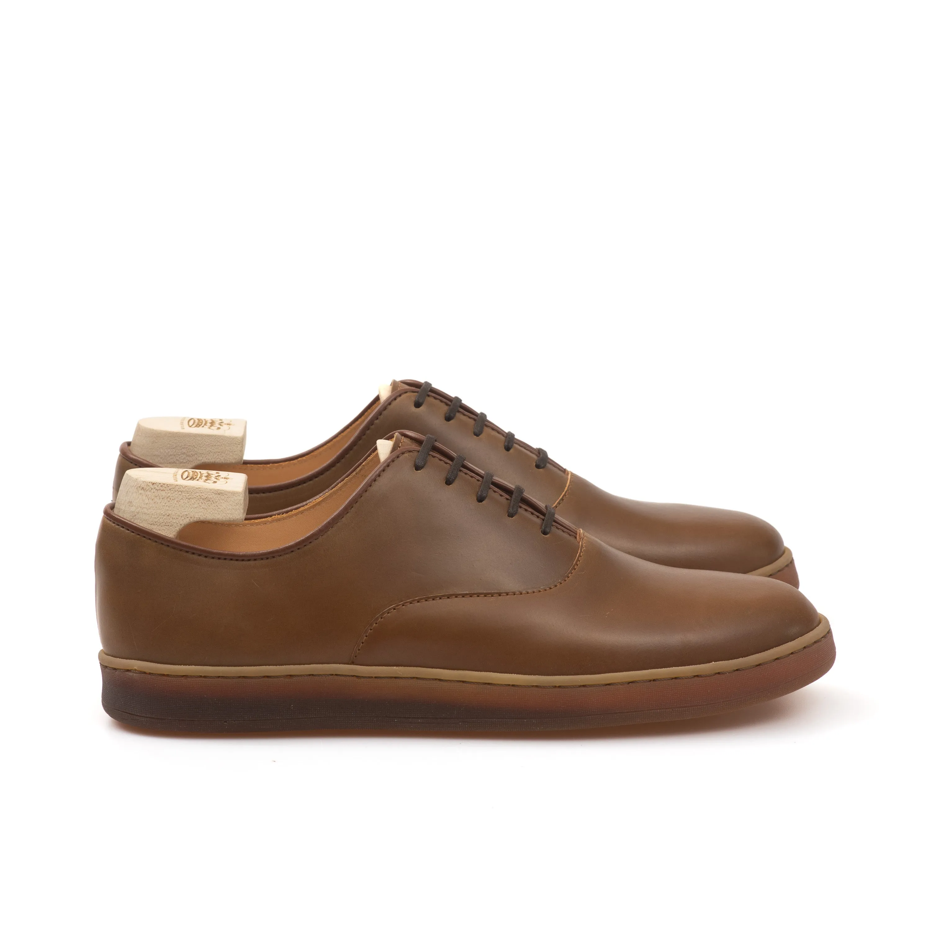Abbey Oxford - Horween Bourbon Shell Cordovan - Deluxe Care Pack sold by Crown Northampton product image thumbnail 2