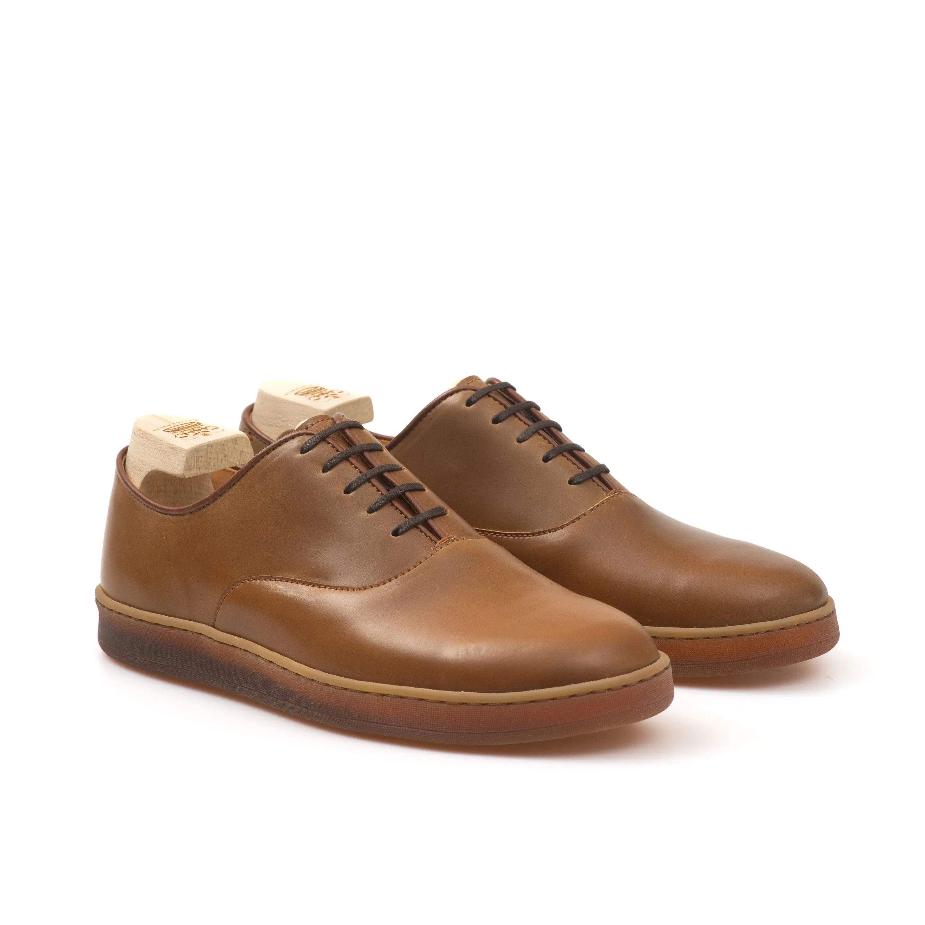 Abbey Oxford - Horween Bourbon Shell Cordovan - Deluxe Care Pack sold by Crown Northampton product image thumbnail 5