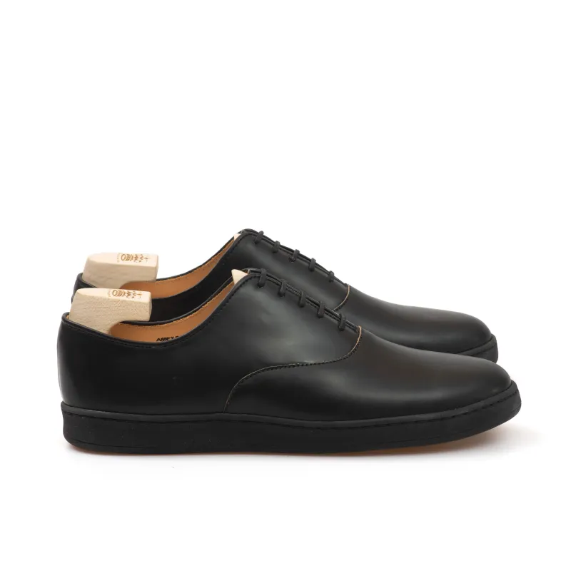 Abbey Oxford - Black Horween Shell Cordovan sold by Crown Northampton