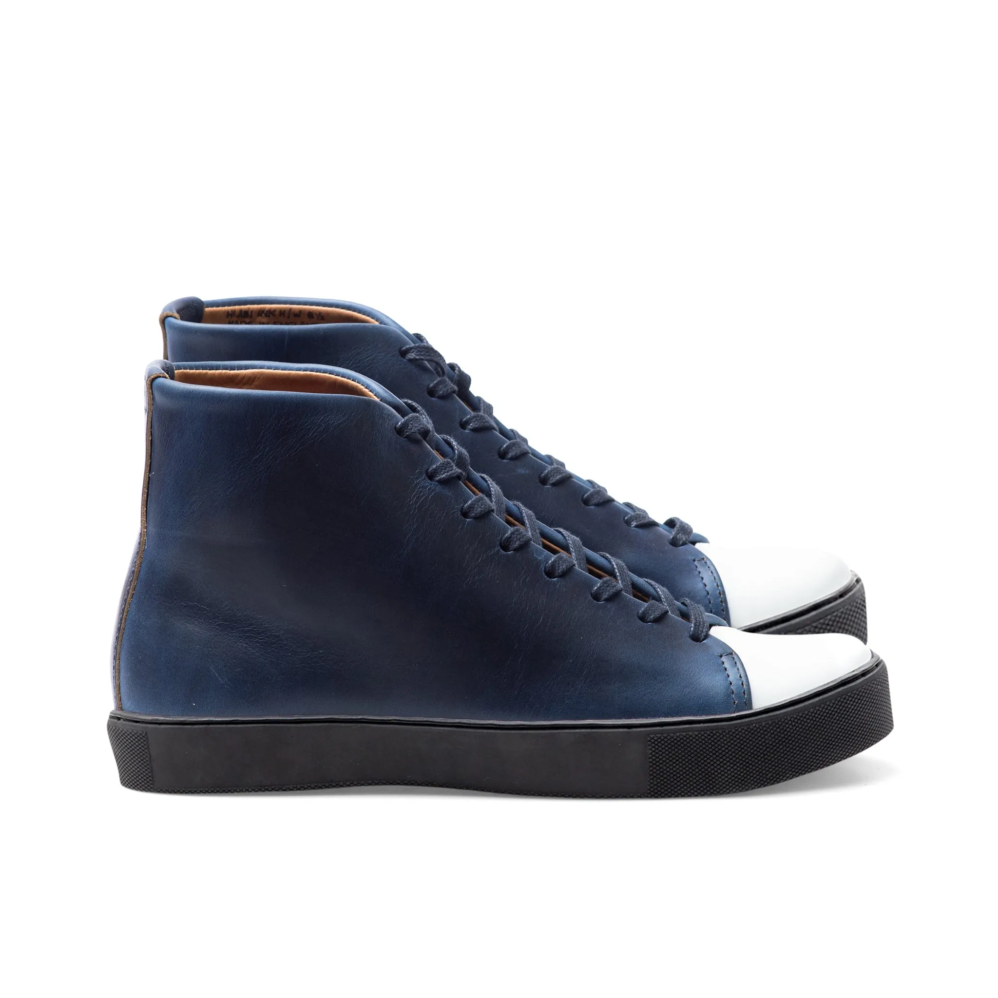 Abington Hi Toe Cap - Horween Ink Chromexcel sold by Crown Northampton product image thumbnail 2