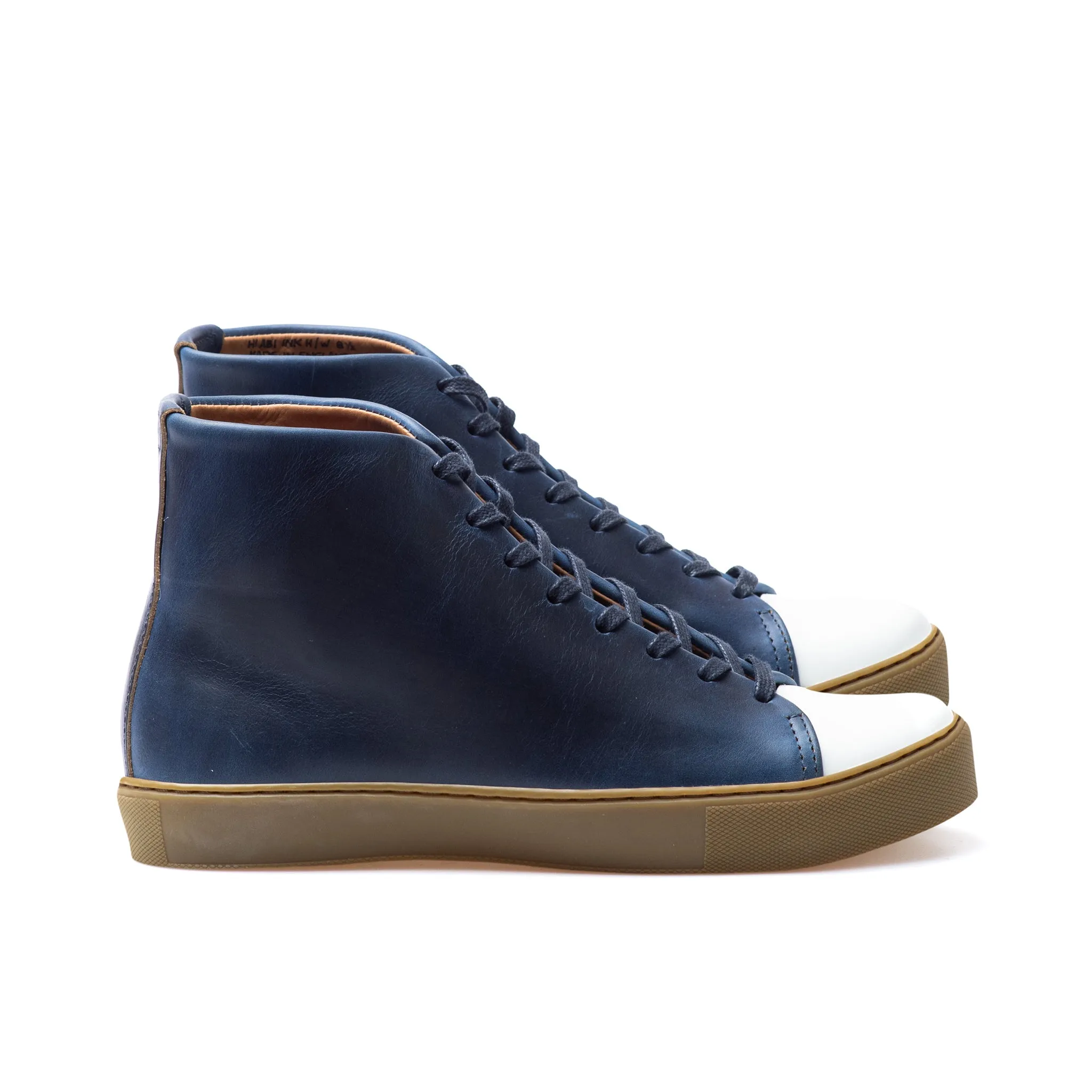 Abington Hi Toe Cap - Horween Ink Chromexcel sold by Crown Northampton product image thumbnail 3