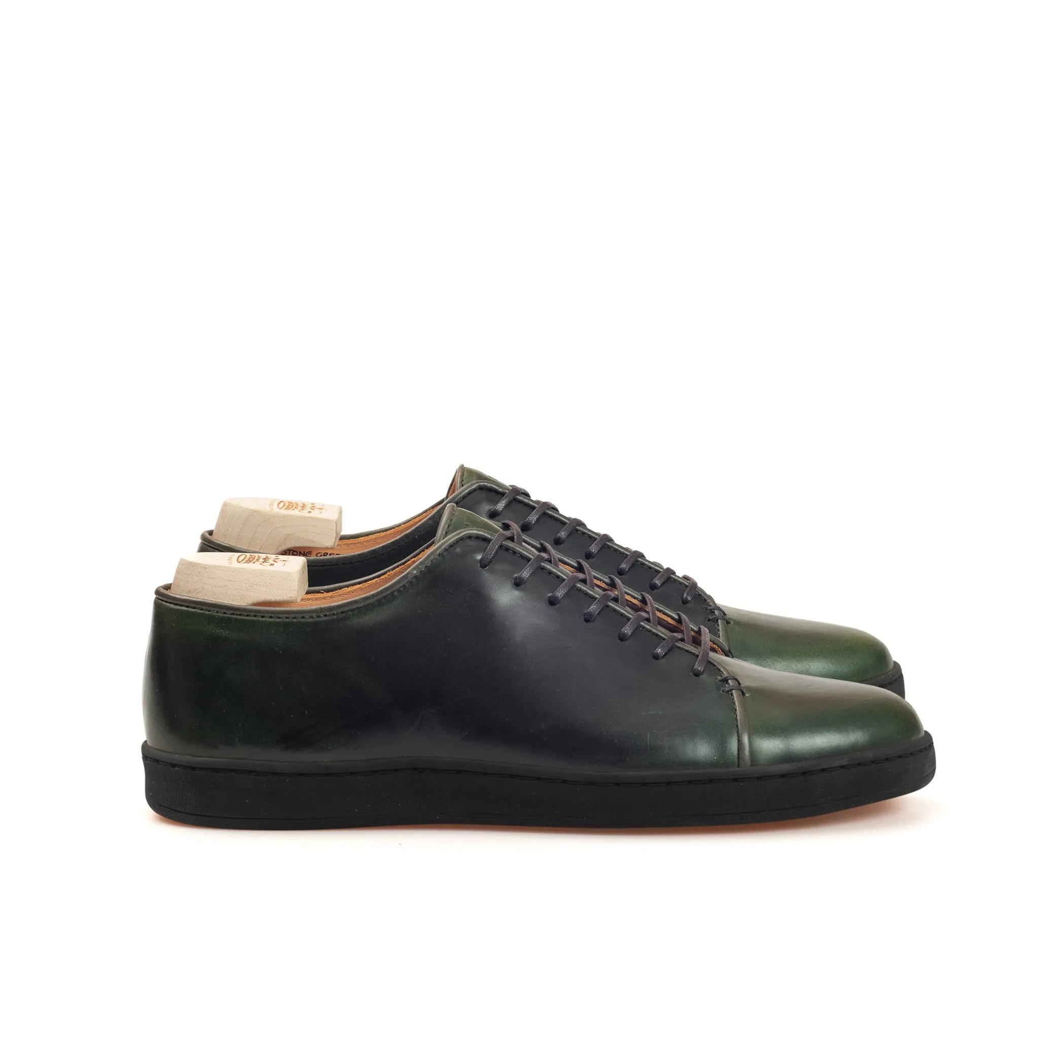 Harlestone Derby - D14 Green Shinki Shell Cordovan sold by Crown Northampton product image thumbnail 2