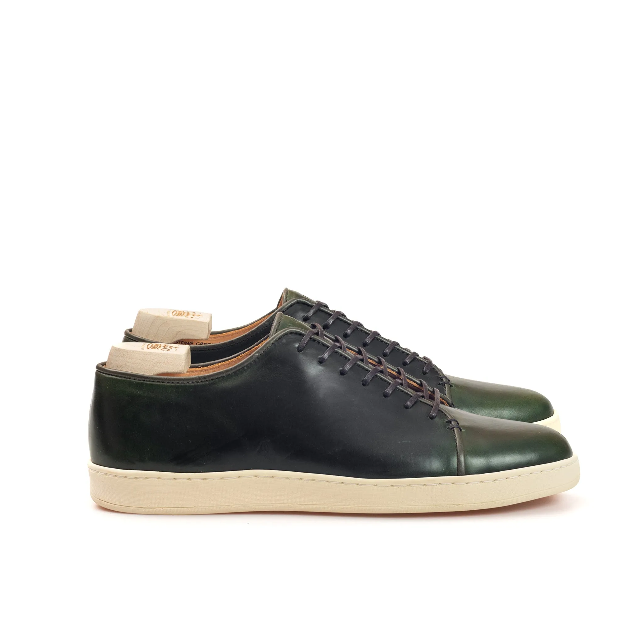 Harlestone Derby - D14 Green Shinki Shell Cordovan sold by Crown Northampton product image thumbnail 3