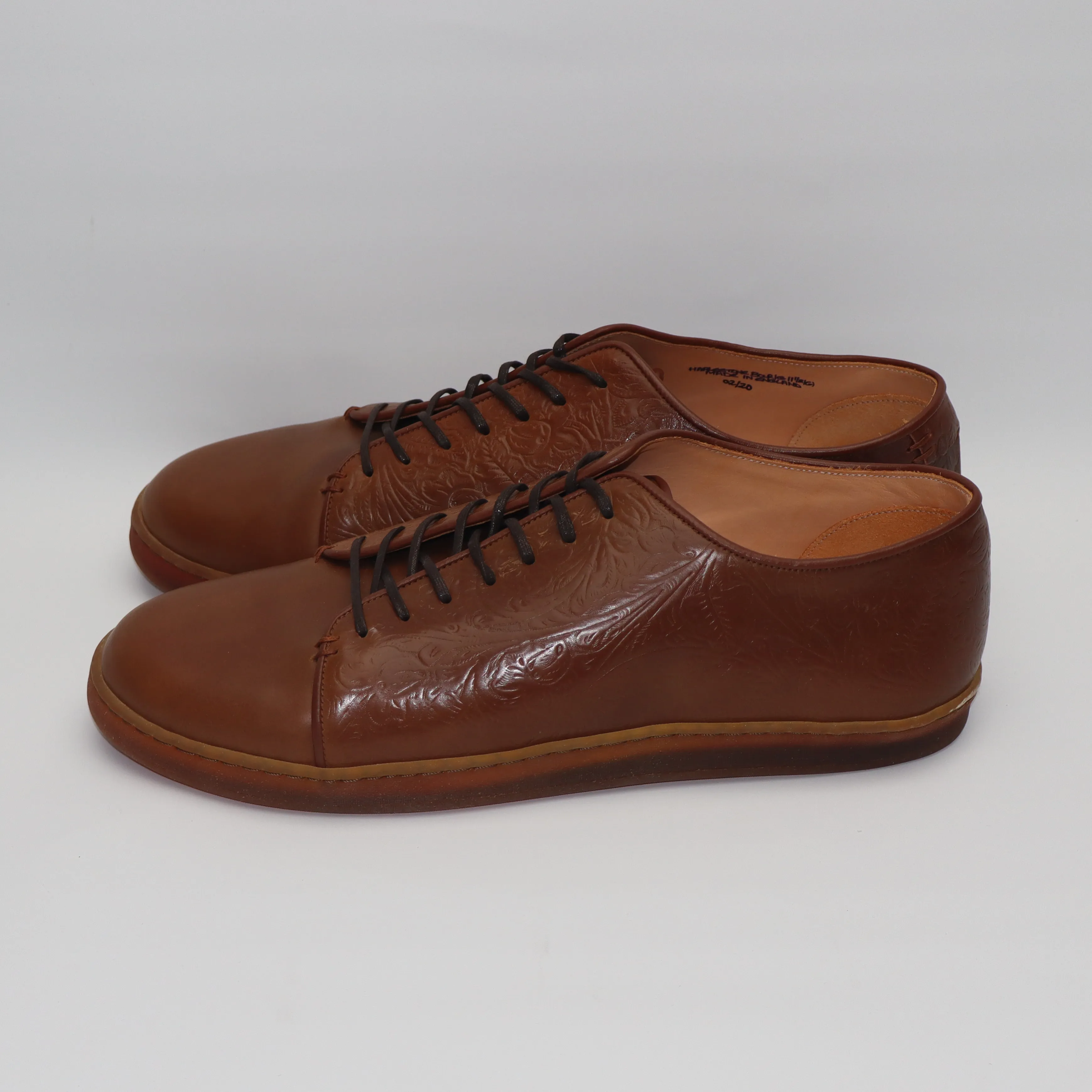 Harlestone Derby - D12 Western Floral Bourbon Shell Cordovan - SRE 40 sold by Crown Northampton product image thumbnail 2